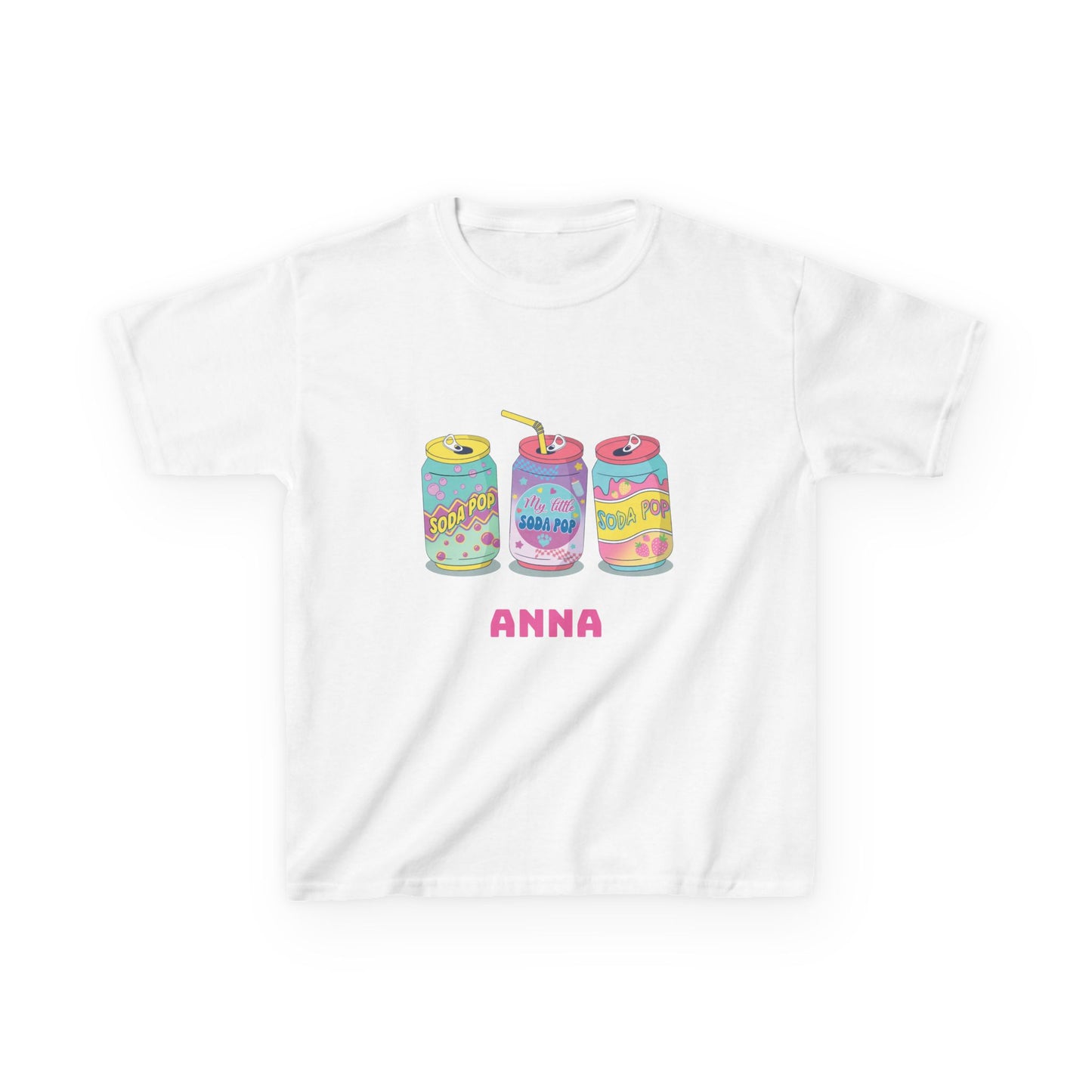 Custom Name Kids T-Shirt, Personalized Tee for Children, Demon Hunters Theme Shirt, Gift for girl