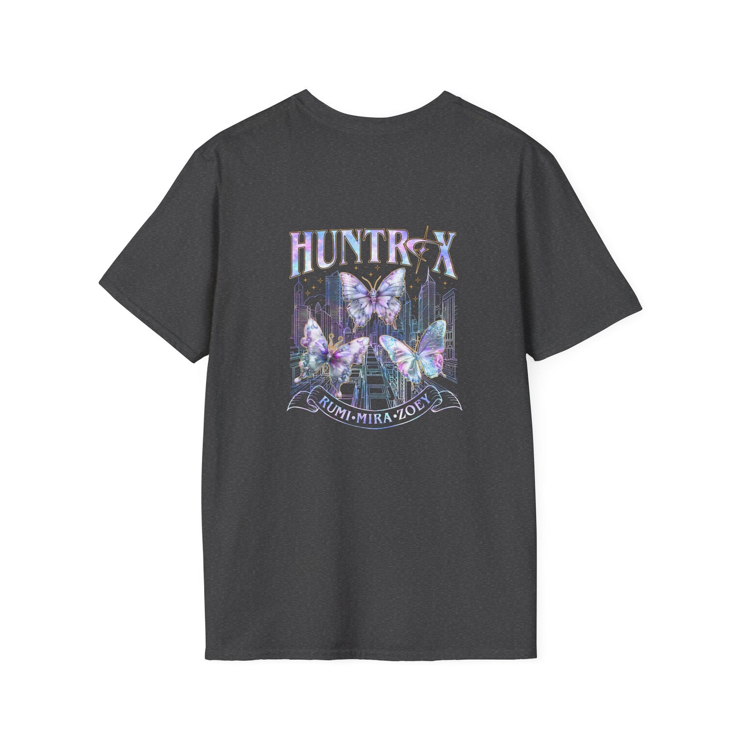 Unisex Kpop Movie Tshirt, Demon Hunters TShirt, Huntrix t Shirt, Kpop butterfly, Demon Hunter Merch, Gift For Kpop Fan, Kpop Movie Shirt