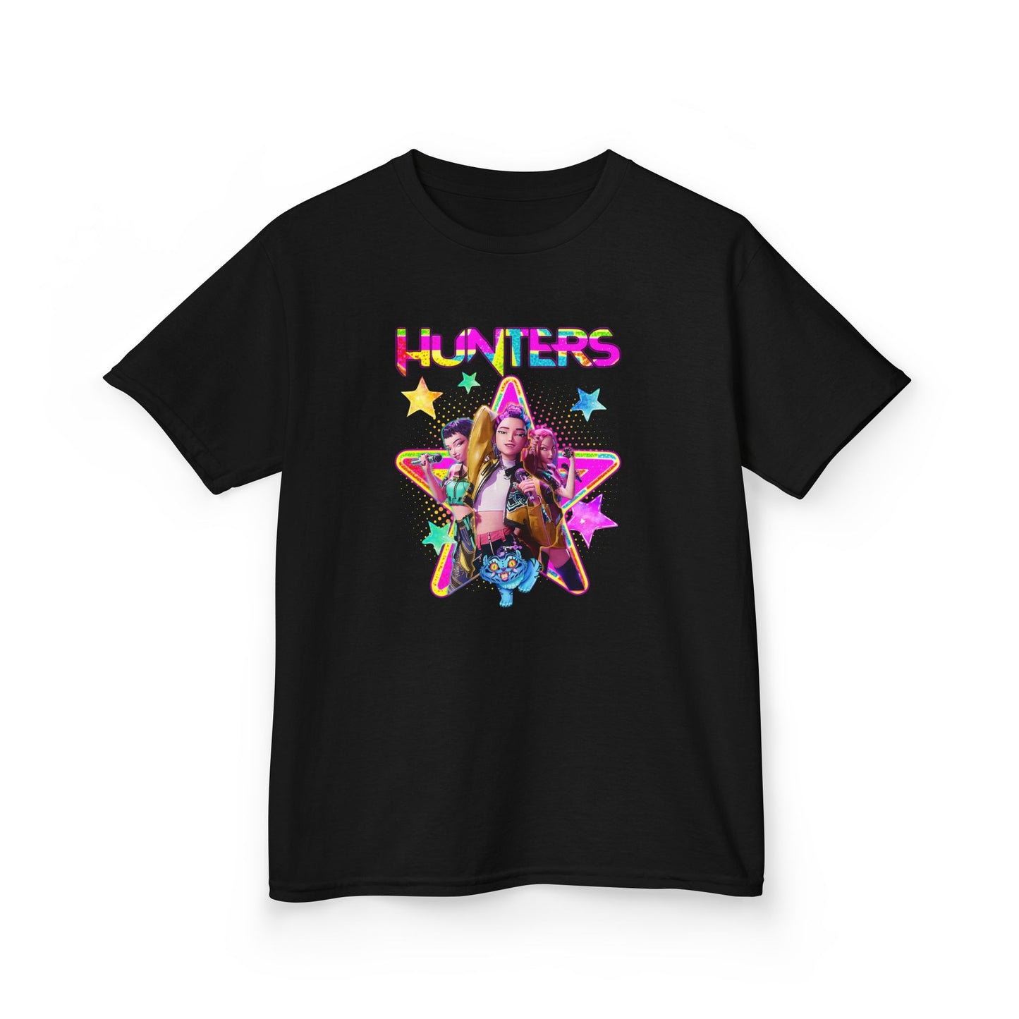 Kids Kpop Movie Tshirt Demon Hunters, Huntrix t Shirt, Kpop T Shirt, Demon Hunter Merch, kpop Gift, Kpop Movie Shirt