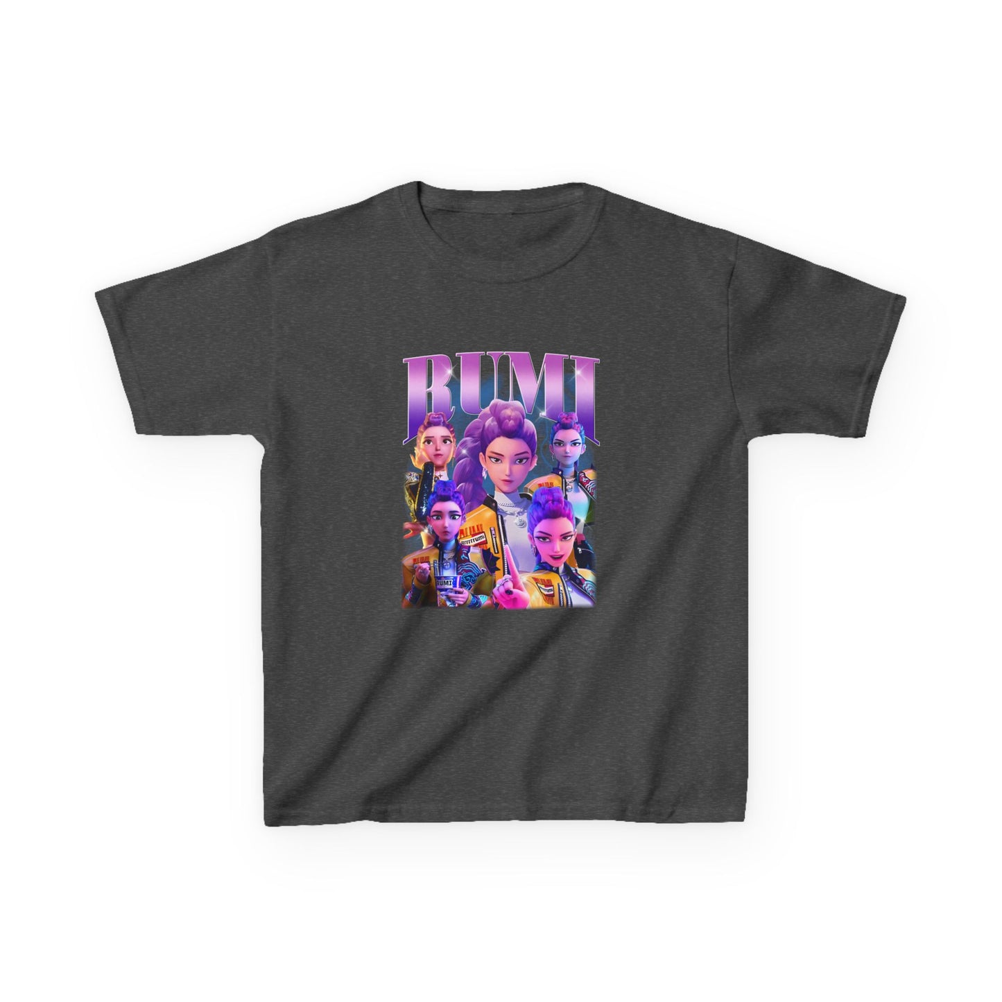 Kids Kpop Movie Tshirt Rumi Demon Hunters, Huntrix t Shirt, Kpop T Shirt, Demon Hunter Merch, kpop Gift, Kpop Movie Shirt