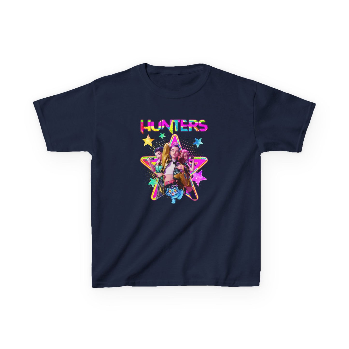 Kids Kpop Movie Tshirt Demon Hunters, Huntrix t Shirt, Kpop T Shirt, Demon Hunter Merch, kpop Gift, Kpop Movie Shirt