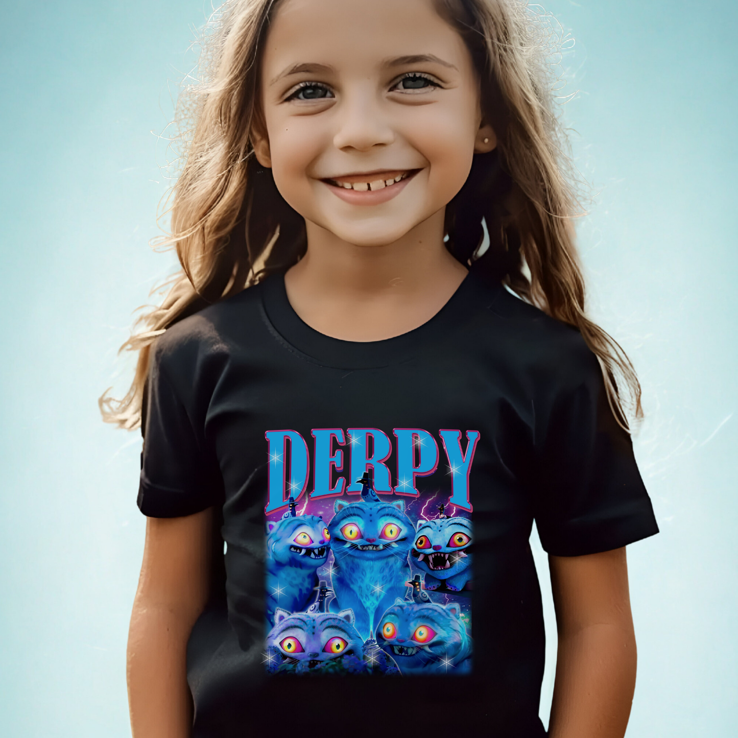 Kids Kpop Movie Tshirt Demon Hunters, Derpy Shirt, Kpop T Shirt, Demon Hunter Merch, Gift For Kpop Fan, Kpop Movie Shirt