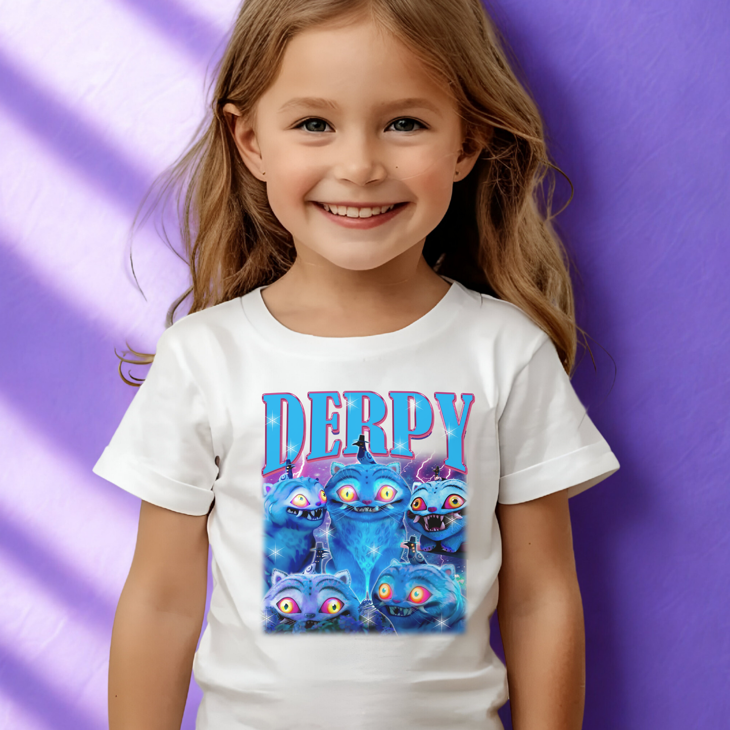 Kids Kpop Movie Tshirt Demon Hunters, Derpy Shirt, Kpop T Shirt, Demon Hunter Merch, Gift For Kpop Fan, Kpop Movie Shirt