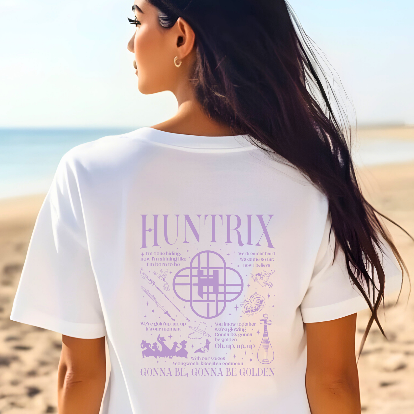 Unisex Kpop Movie Tshirt, Demon Hunters TShirt, Huntrix t Shirt, Kpop T Shirt, Demon Hunter Merch, Gift For Kpop Fan, Kpop Movie Shirt