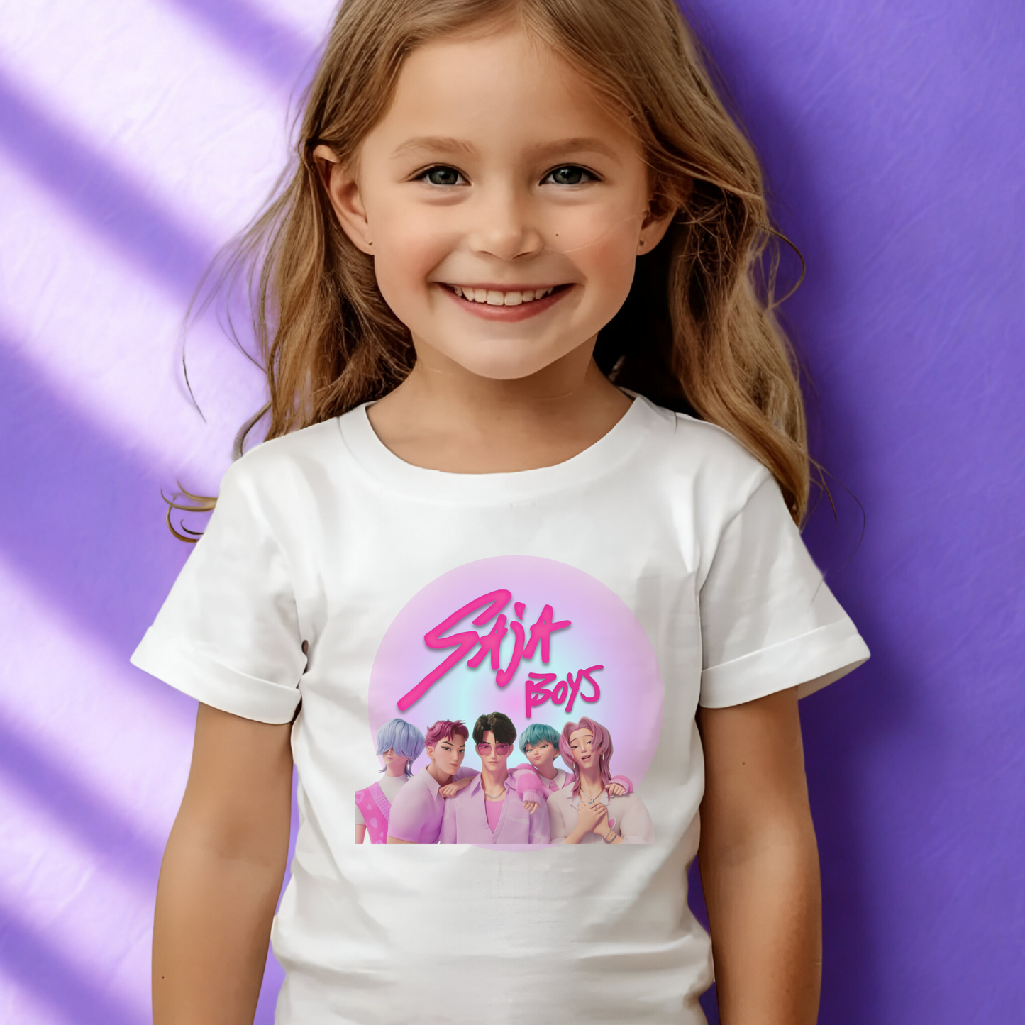 Kids Kpop Movie Tshirt Demon Hunters, Saja boys Shirt, Kpop T Shirt, Demon Hunter Merch, Gift For Kpop Fan, Kpop Movie Shirt