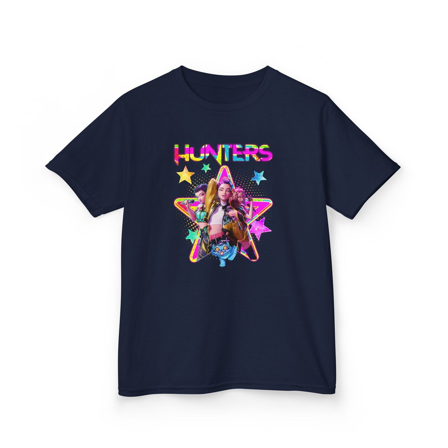 Kids Kpop Movie Tshirt Demon Hunters, Huntrix t Shirt, Kpop T Shirt, Demon Hunter Merch, kpop Gift, Kpop Movie Shirt