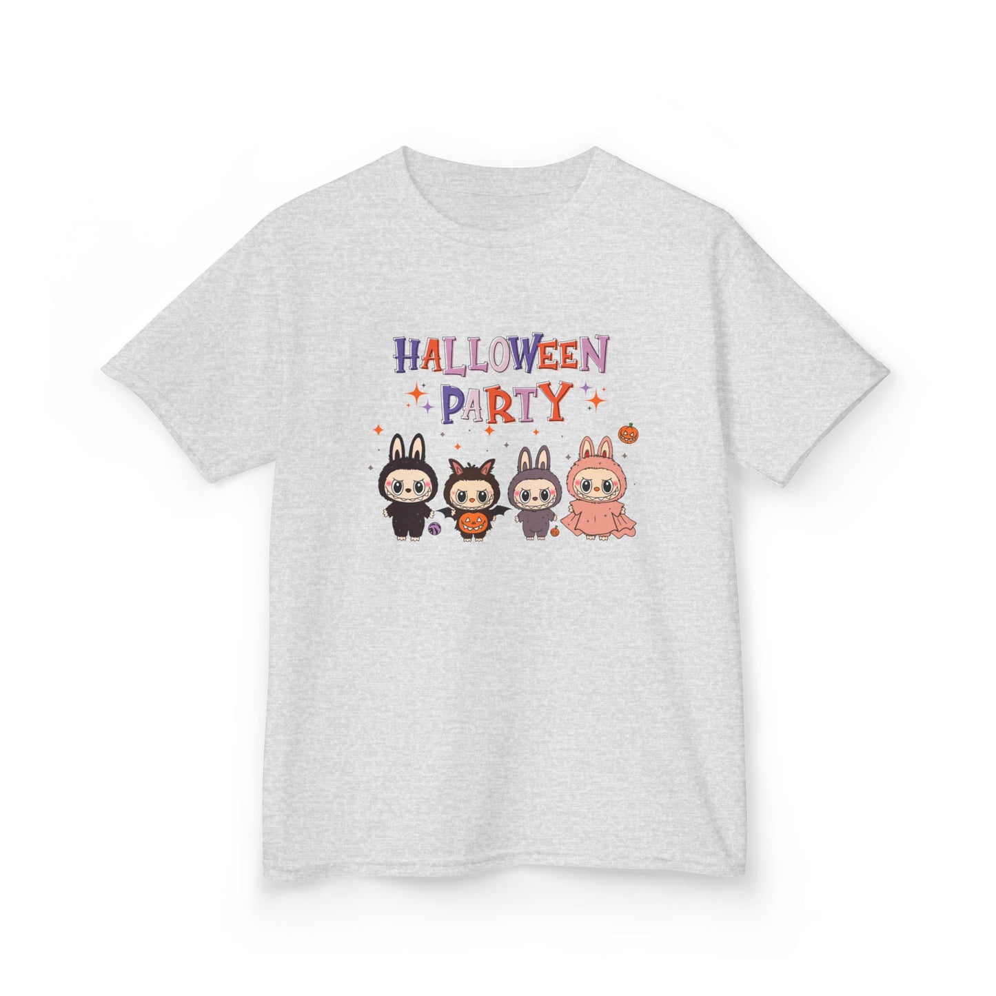 Happy Halloween Kids Tshirt - Kawaii Labubu shirt, Monsters t Shirt
