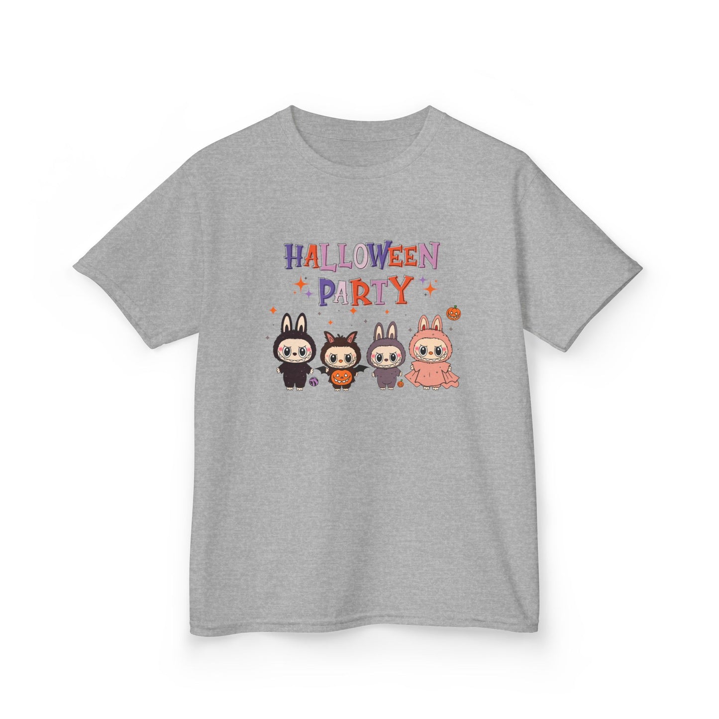 Happy Halloween Kids Tshirt - Kawaii Labubu shirt, Monsters t Shirt