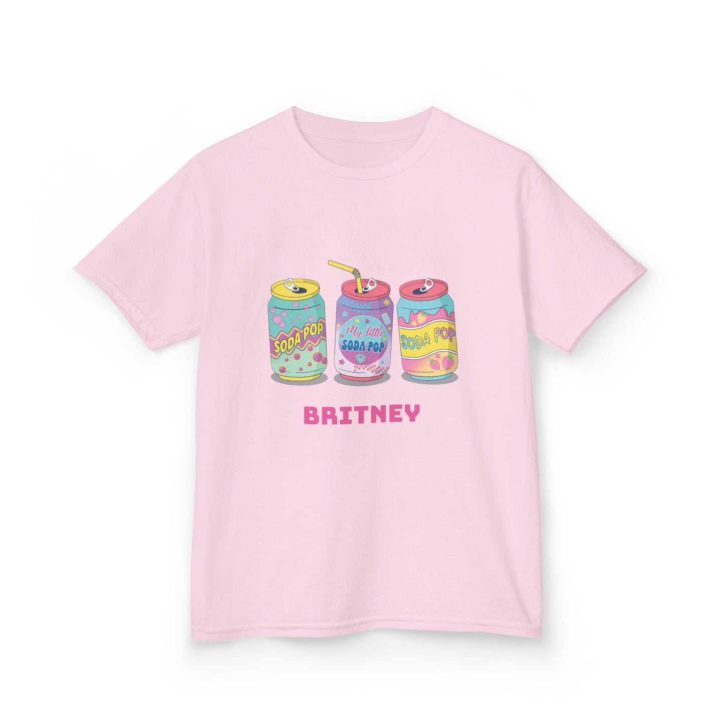 Custom Name Kids T-Shirt, Personalized Tee for Children, Demon Hunters Theme Shirt, Gift for girl