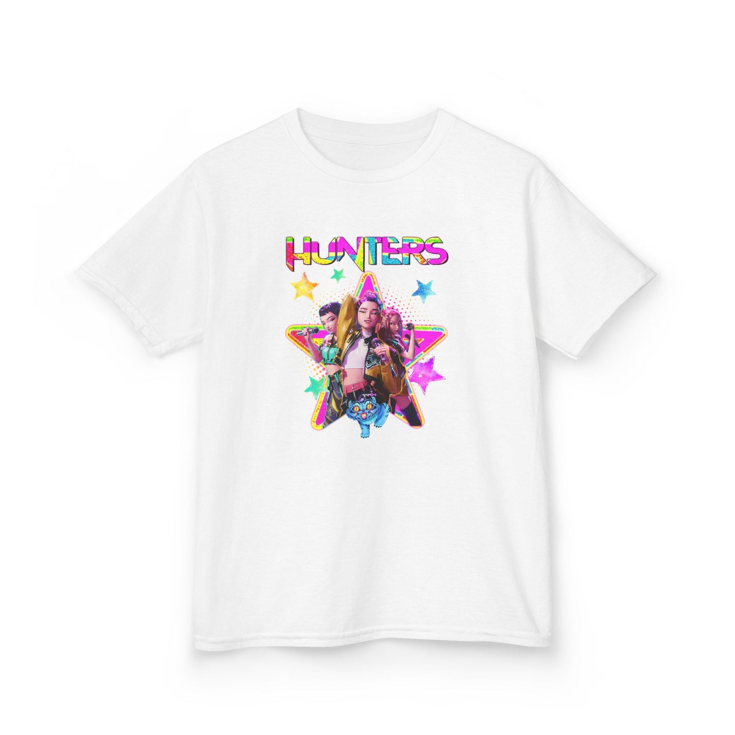 Kids Kpop Movie Tshirt Demon Hunters, Huntrix t Shirt, Kpop T Shirt, Demon Hunter Merch, kpop Gift, Kpop Movie Shirt