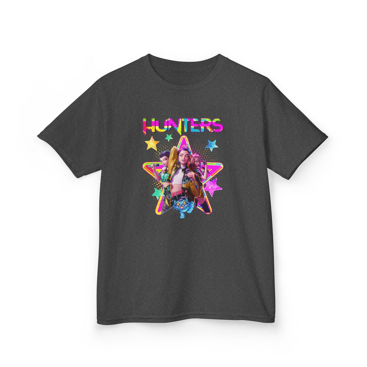 Kids Kpop Movie Tshirt Demon Hunters, Huntrix t Shirt, Kpop T Shirt, Demon Hunter Merch, kpop Gift, Kpop Movie Shirt