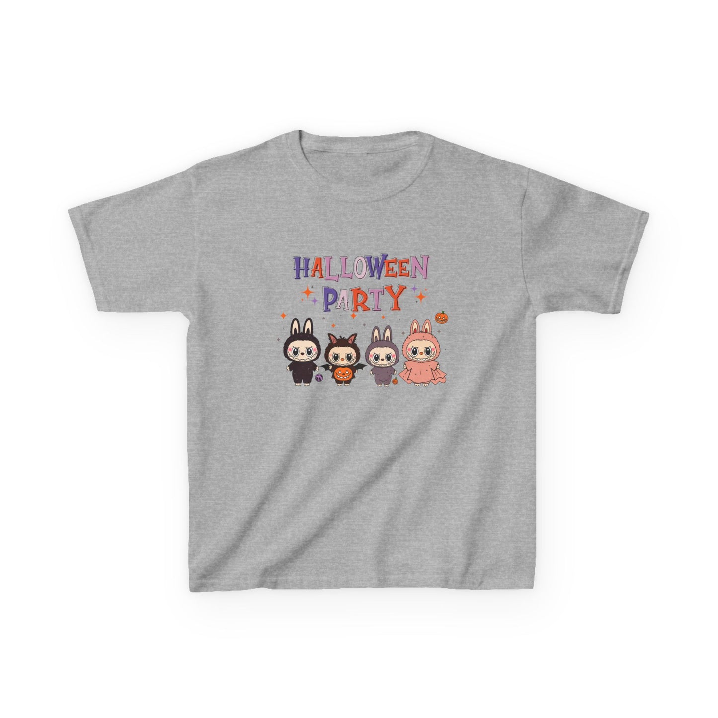 Happy Halloween Kids Tshirt - Kawaii Labubu shirt, Monsters t Shirt