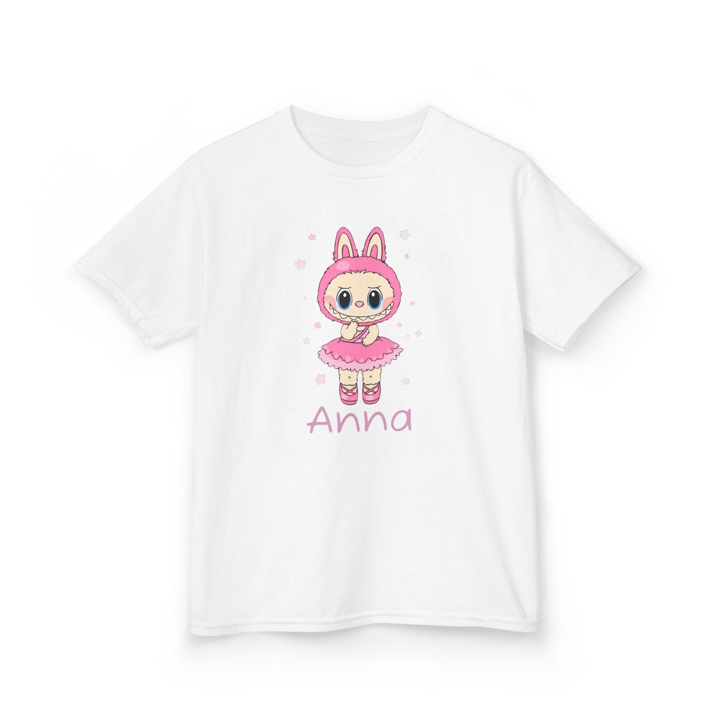 Kids Ballerina Labubu Tshirt - Personalized shirt with Name