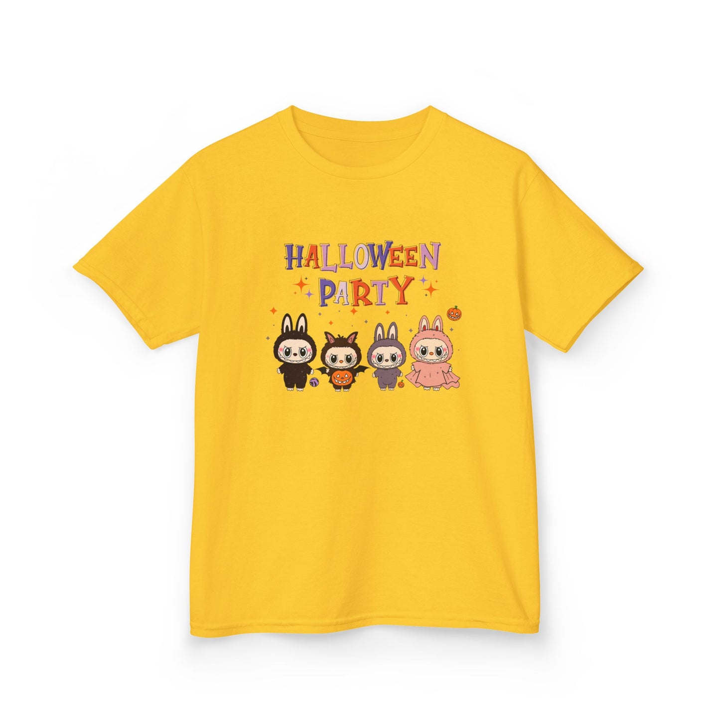 Happy Halloween Kids Tshirt - Kawaii Labubu shirt, Monsters t Shirt