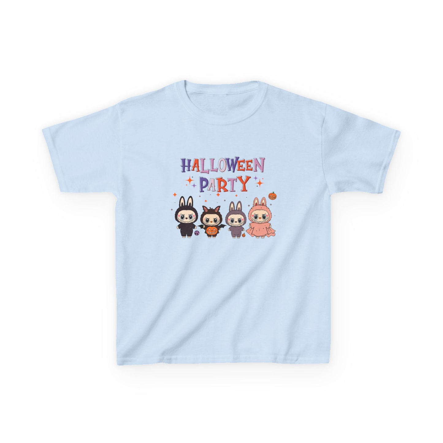Happy Halloween Kids Tshirt - Kawaii Labubu shirt, Monsters t Shirt