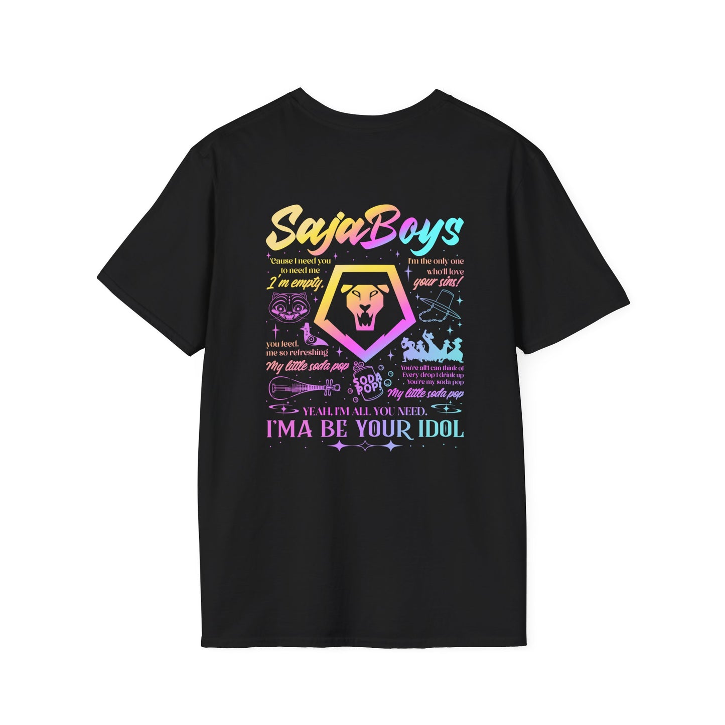 Kpop Movie Tshirt back print, Saja Boys T Shirt, Demon Hunters Movie Shirt, Demon Hunters Merch Shirt, Gift For Kpop Fan, Kpop Movie Shirt