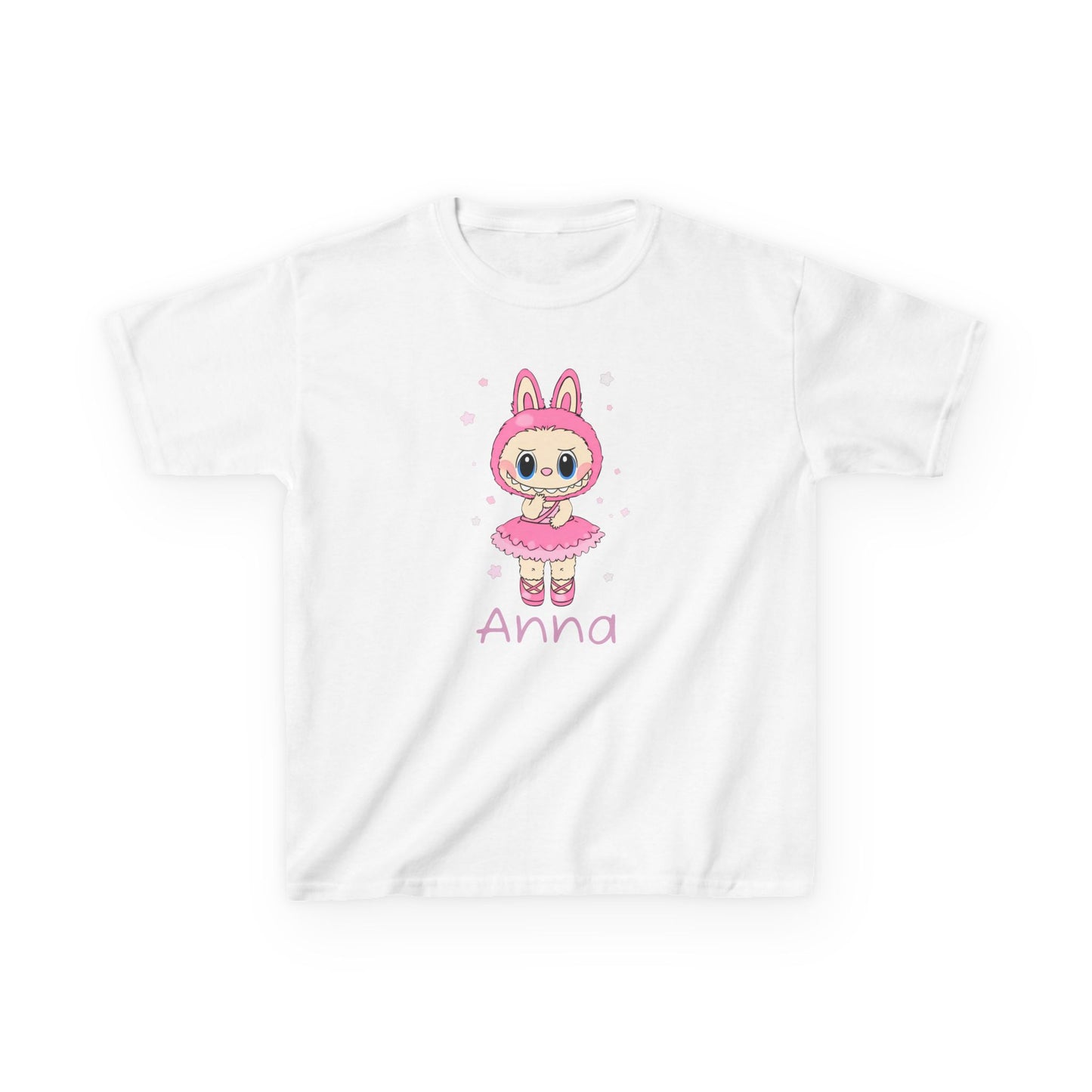 Kids Ballerina Labubu Tshirt - Personalized shirt with Name