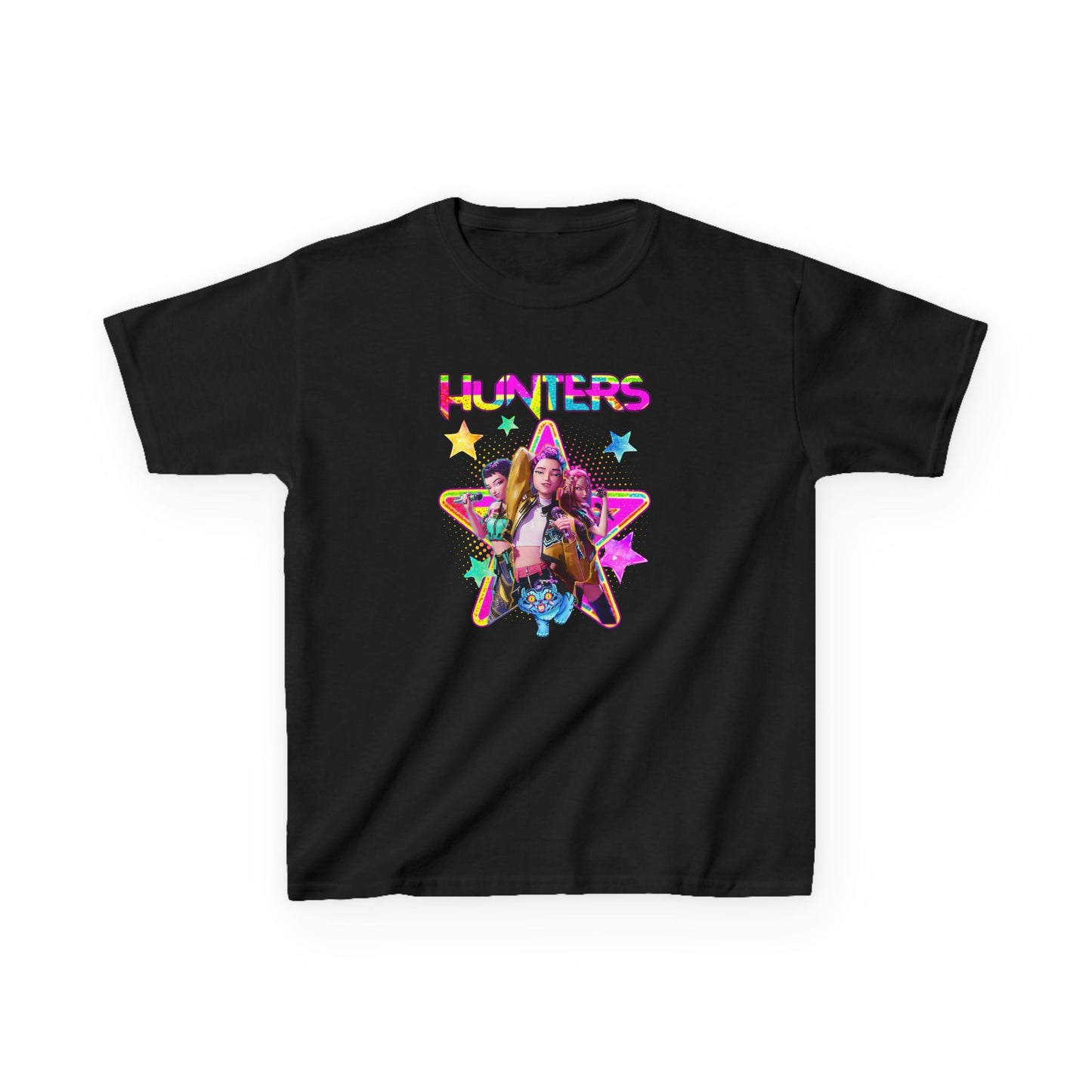 Kids Kpop Movie Tshirt Demon Hunters, Huntrix t Shirt, Kpop T Shirt, Demon Hunter Merch, kpop Gift, Kpop Movie Shirt