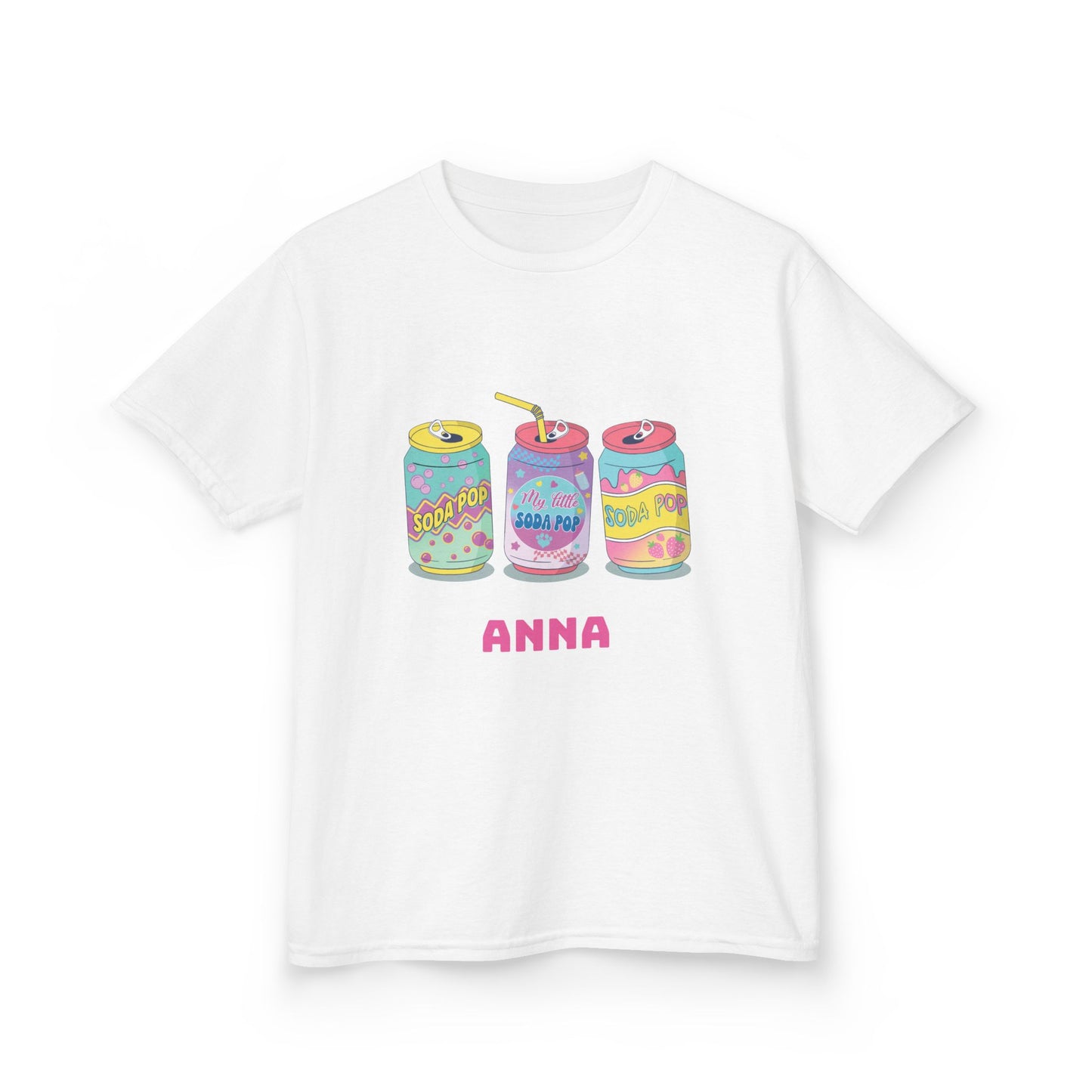 Custom Name Kids T-Shirt, Personalized Tee for Children, Demon Hunters Theme Shirt, Gift for girl