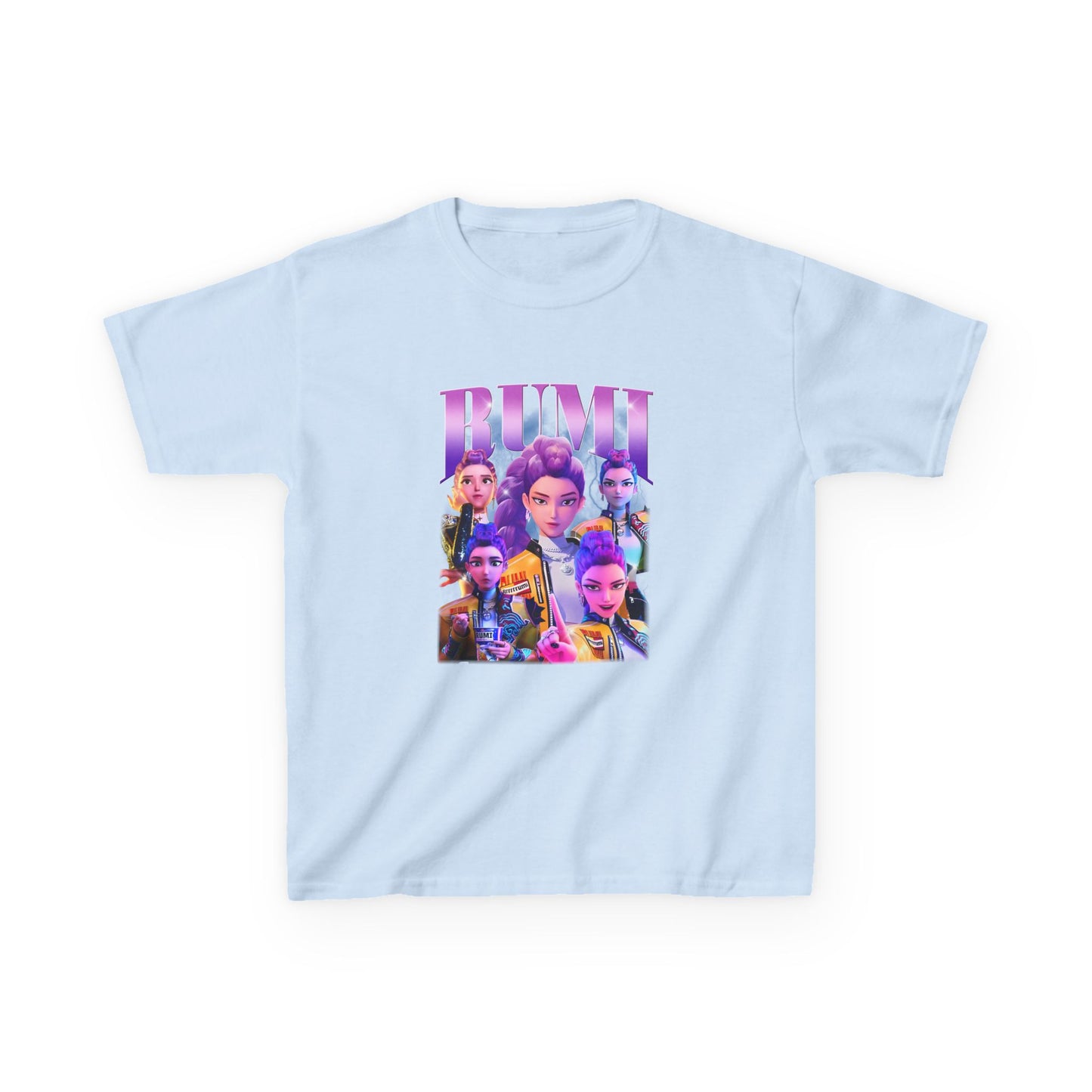 Kids Kpop Movie Tshirt Rumi Demon Hunters, Huntrix t Shirt, Kpop T Shirt, Demon Hunter Merch, kpop Gift, Kpop Movie Shirt