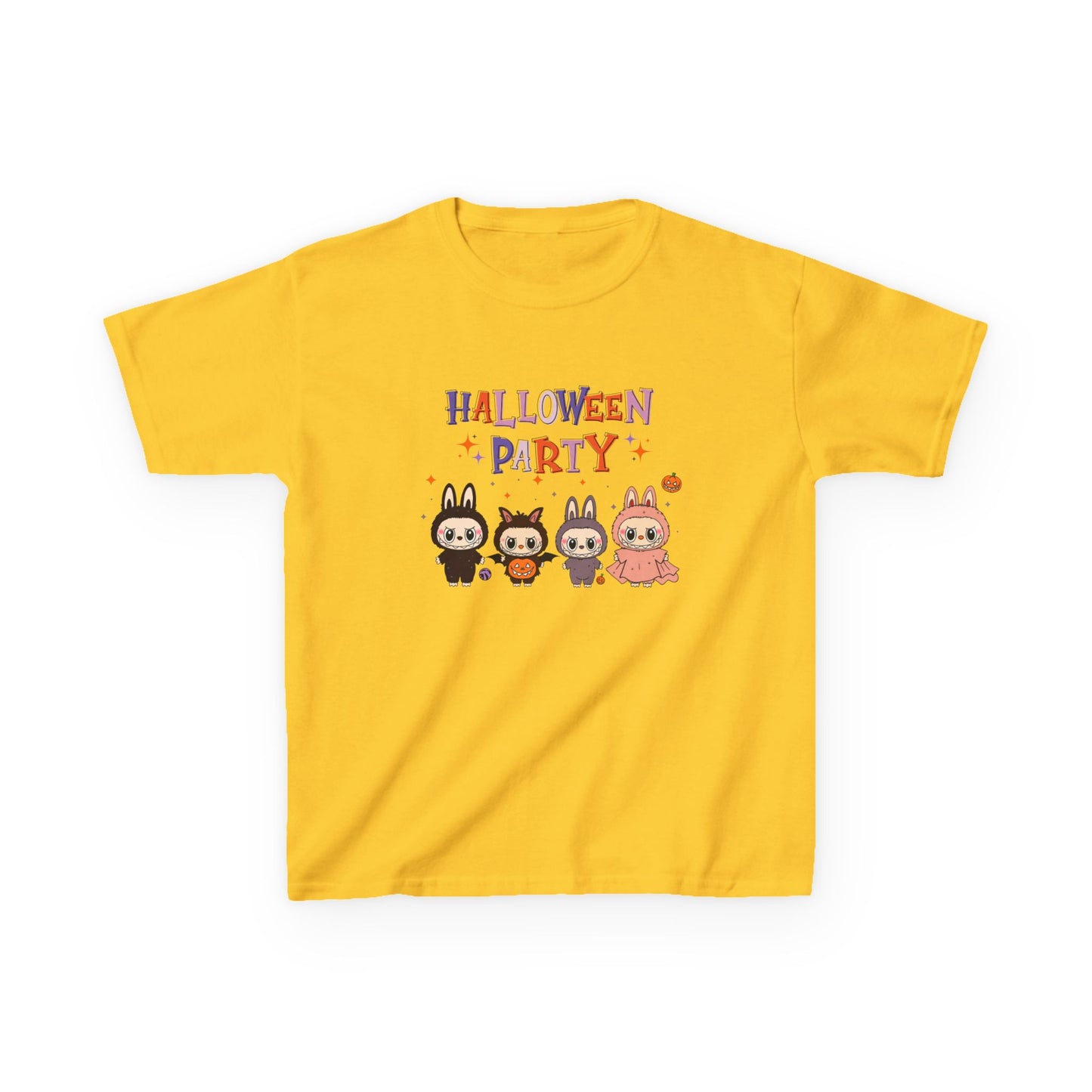 Happy Halloween Kids Tshirt - Kawaii Labubu shirt, Monsters t Shirt