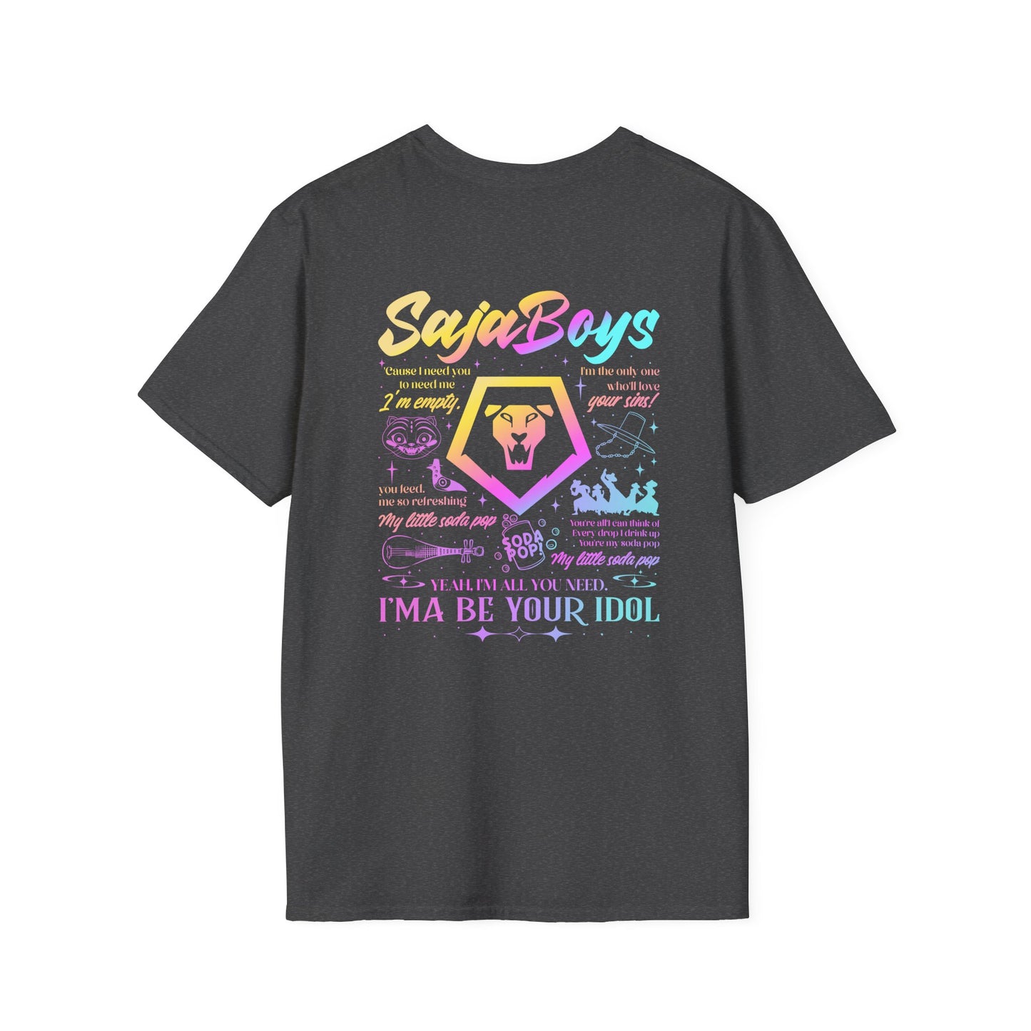 Kpop Movie Tshirt back print, Saja Boys T Shirt, Demon Hunters Movie Shirt, Demon Hunters Merch Shirt, Gift For Kpop Fan, Kpop Movie Shirt