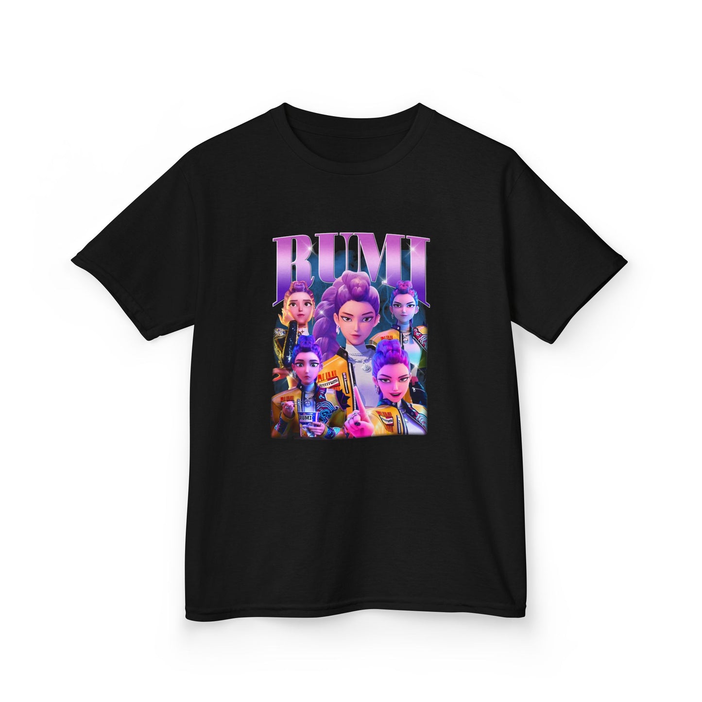 Kids Kpop Movie Tshirt Rumi Demon Hunters, Huntrix t Shirt, Kpop T Shirt, Demon Hunter Merch, kpop Gift, Kpop Movie Shirt