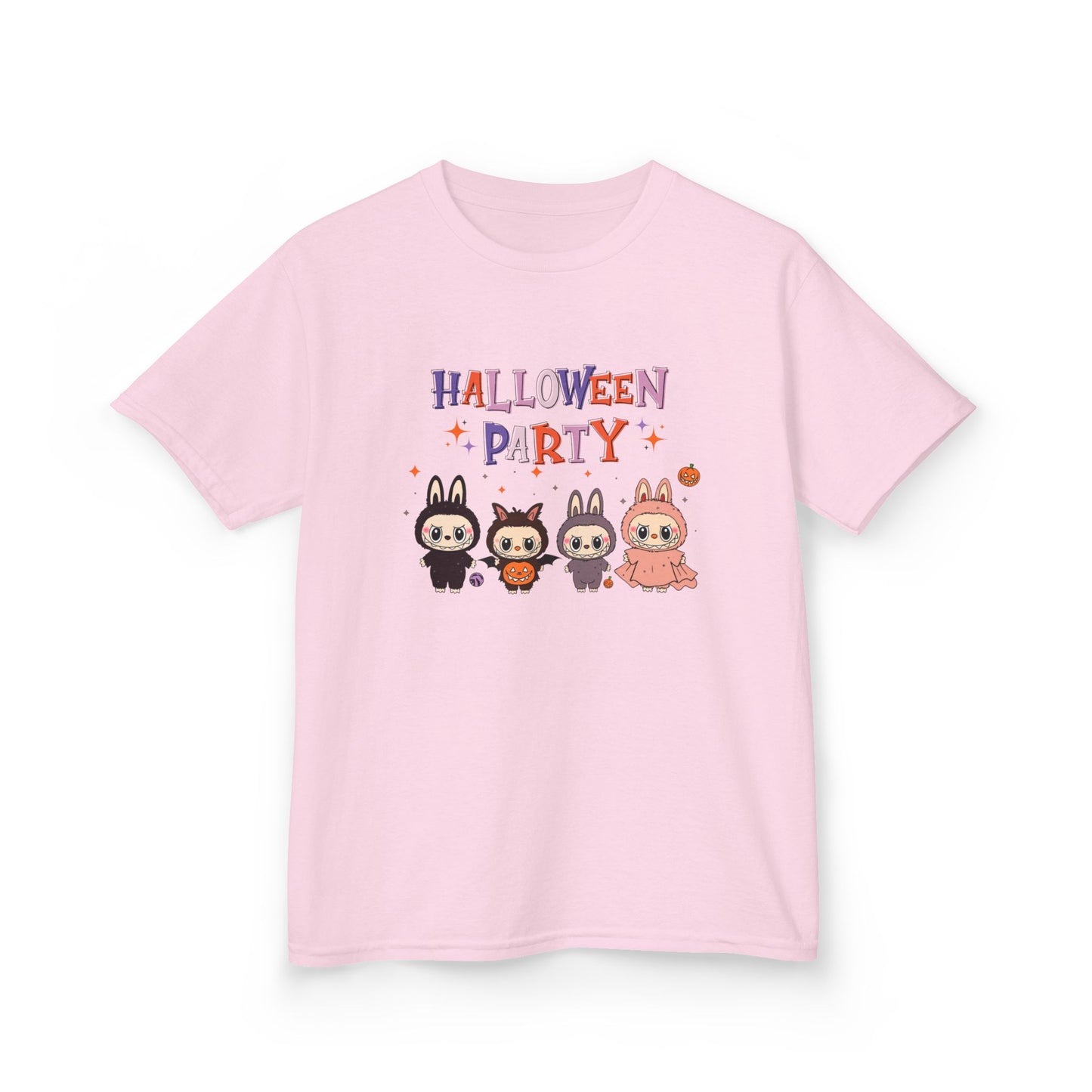 Happy Halloween Kids Tshirt - Kawaii Labubu shirt, Monsters t Shirt