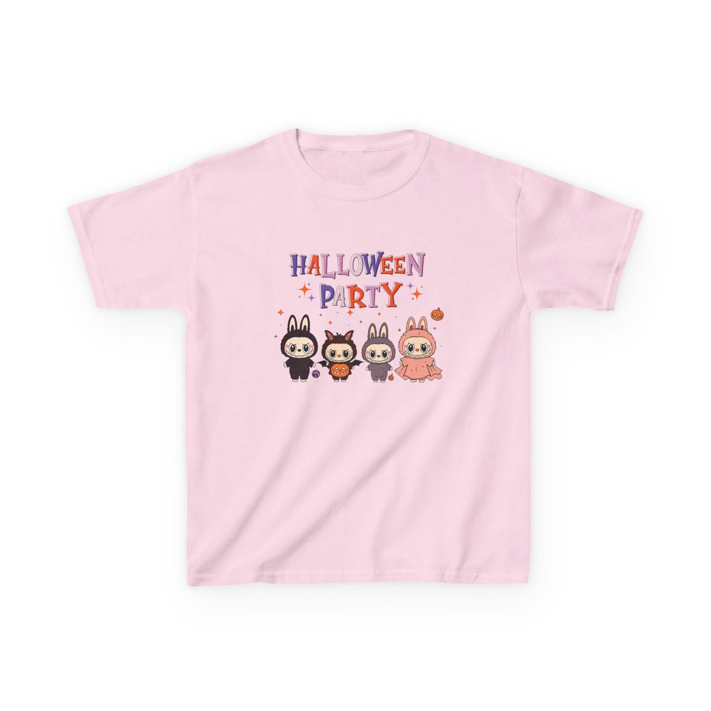 Happy Halloween Kids Tshirt - Kawaii Labubu shirt, Monsters t Shirt