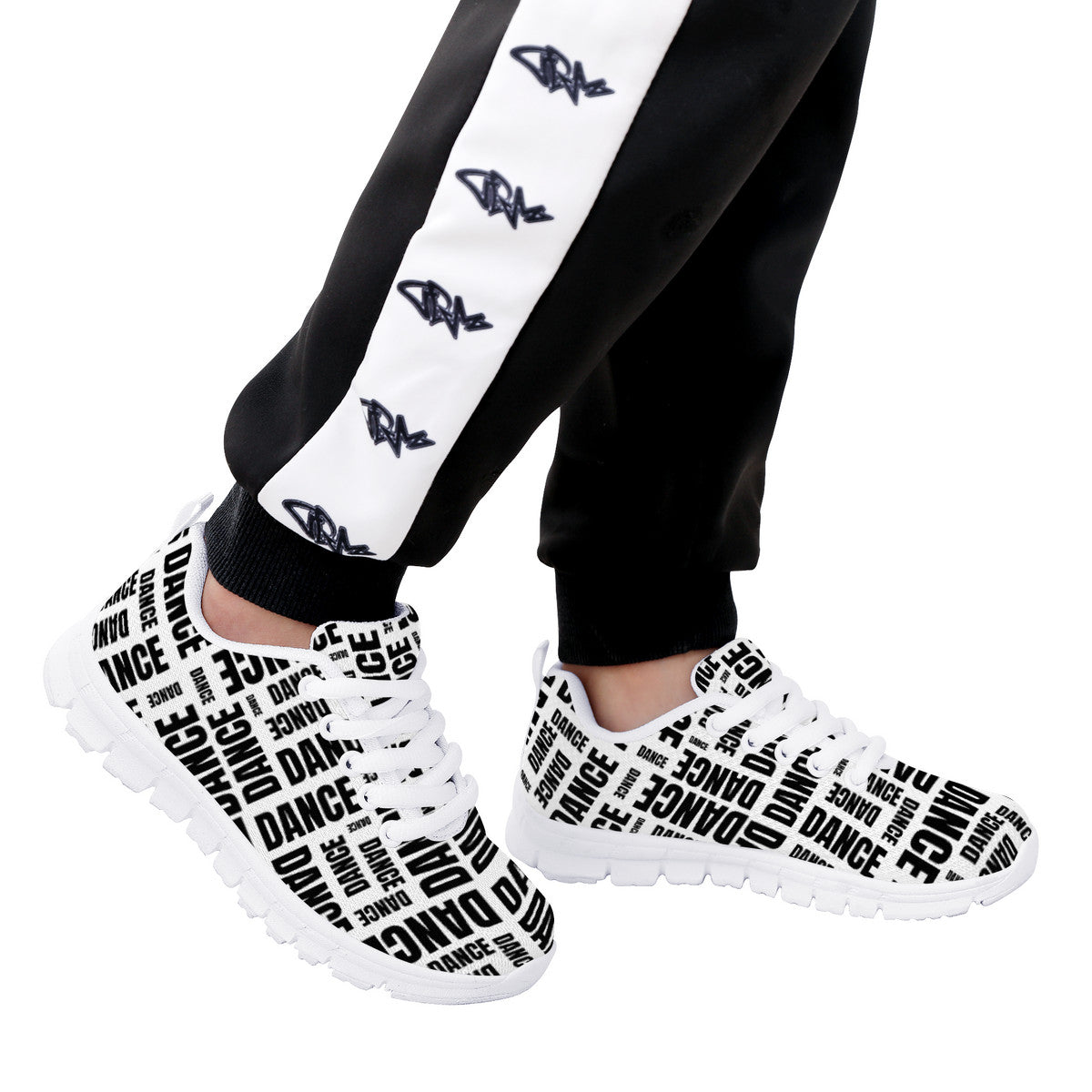 Kids Dance Sneakers - Dance Print