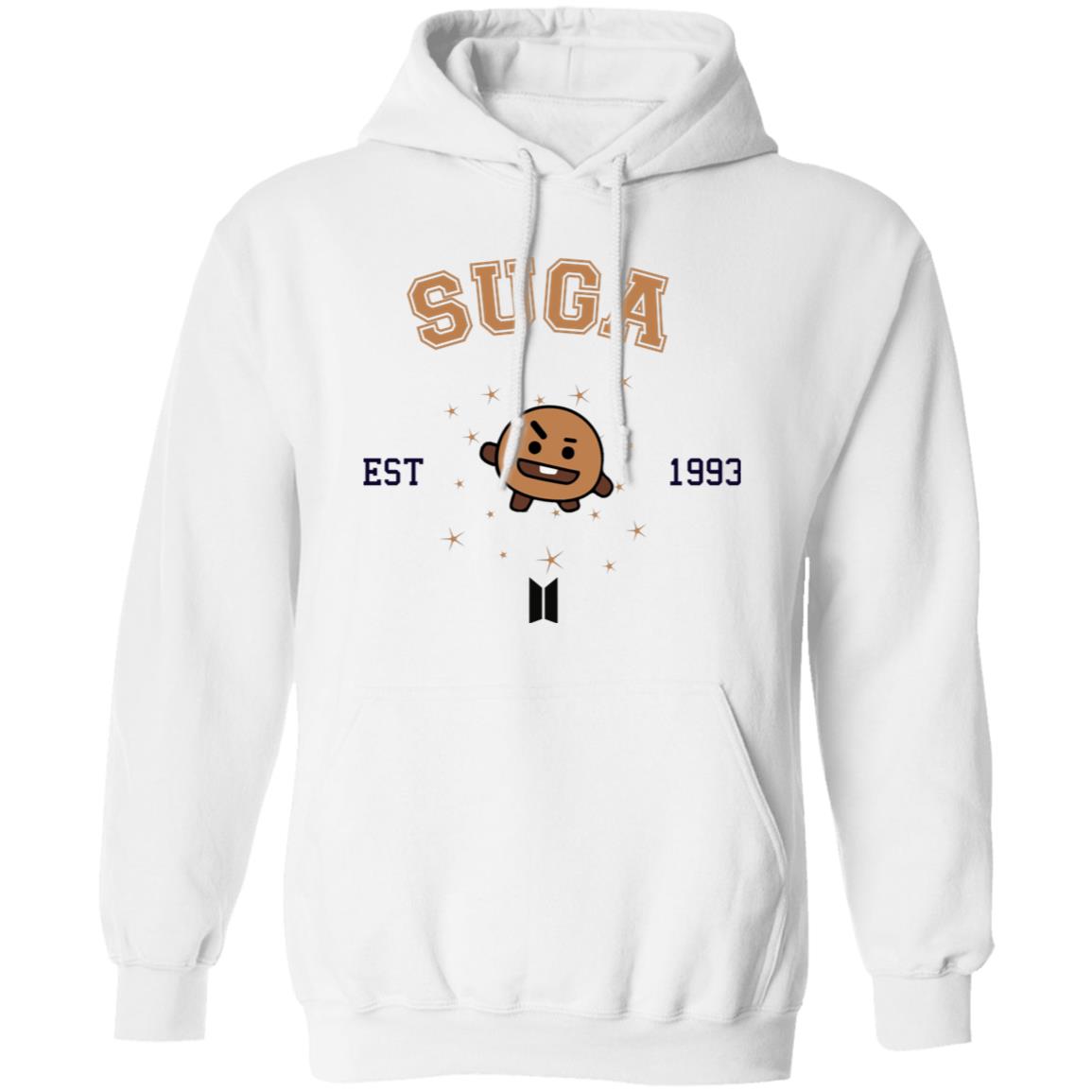 BT21 Shooky Hoodie BTS Suga Hooded Sweatshirt
