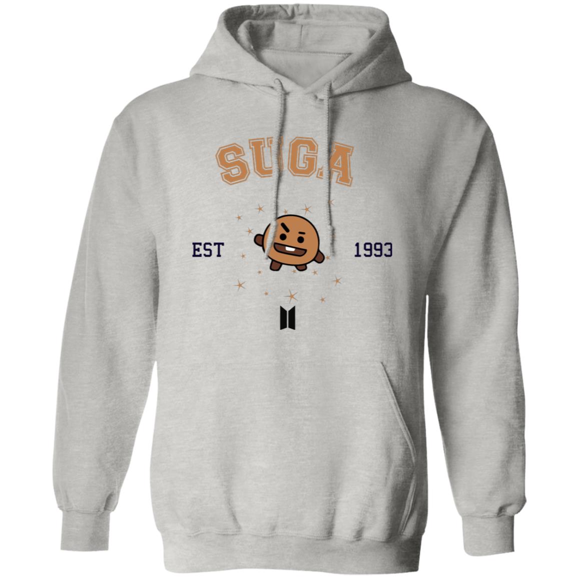 BT21 Shooky Hoodie BTS Suga Hooded Sweatshirt