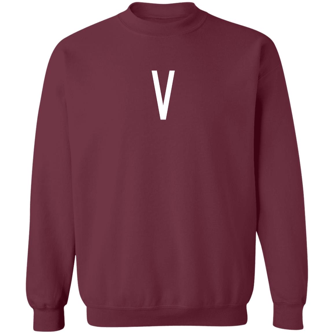 BTS 7th anniversary Sweatshirt V Crewneck Sweatshirt with letter