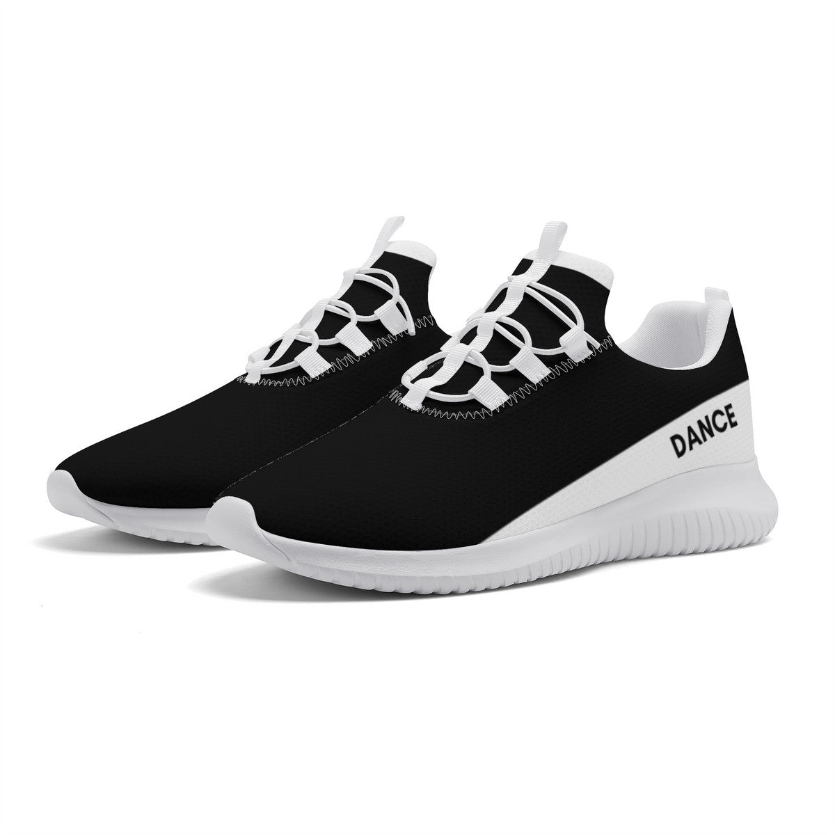Dance Sneakers - Black and White