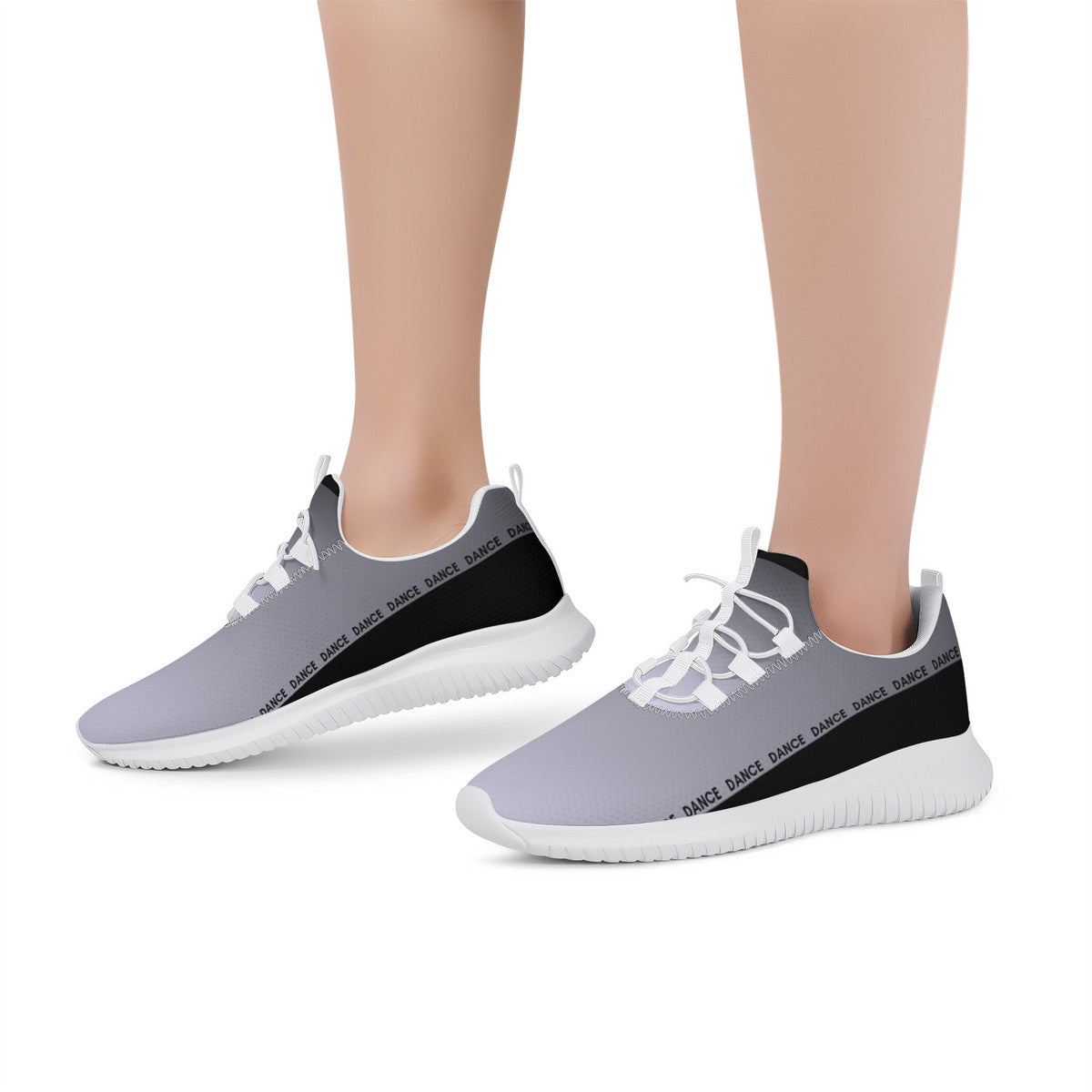 Gray Dance Sneakers