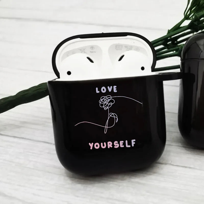 BTS Love Yourself Flower Earphone Case for Airpods1 2