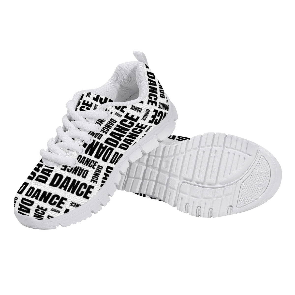 Kids Dance Sneakers - Dance Print