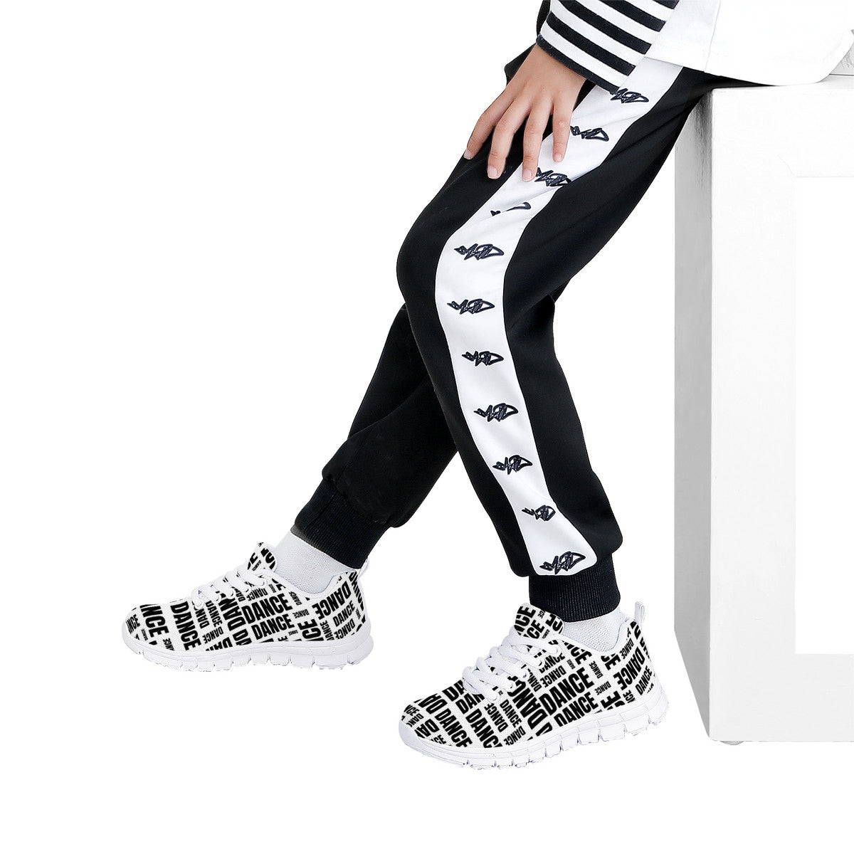 Kids Dance Sneakers - Dance Print