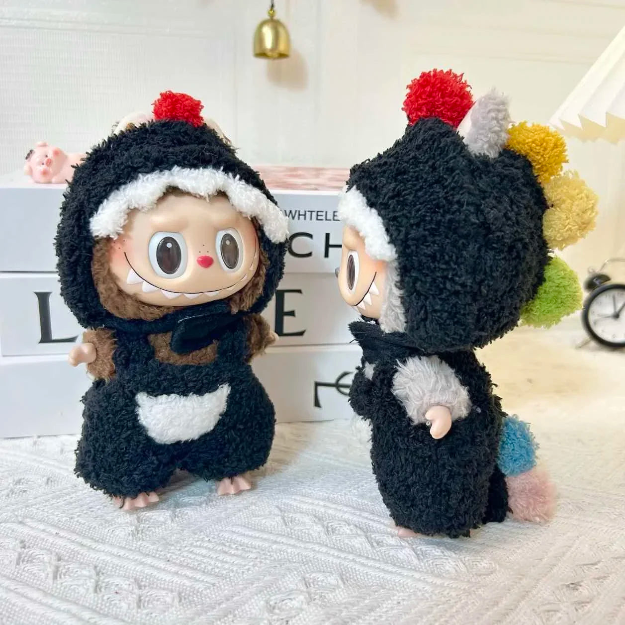 Plush Dinosaur outfit For Labubu Doll