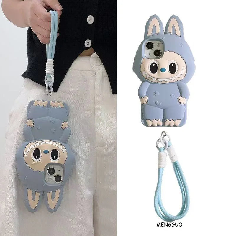 3D Labubu Phone Case For iPhone