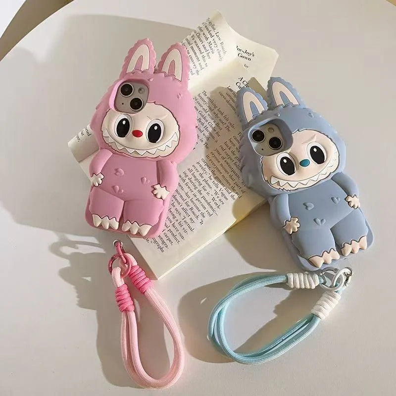 3D Labubu Phone Case For iPhone