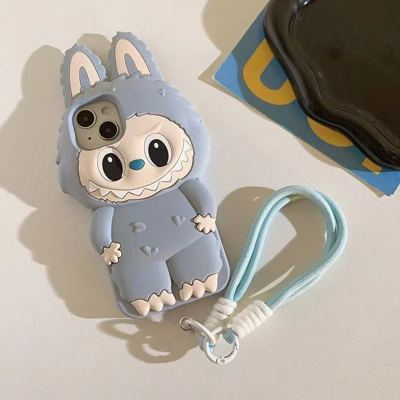 3D Labubu Phone Case For iPhone