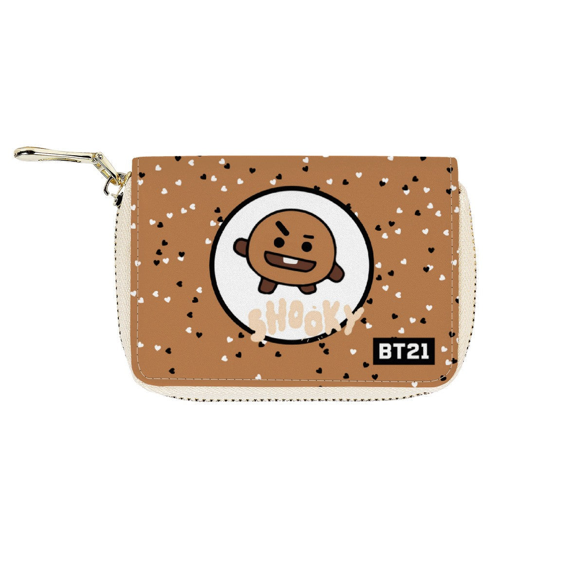 BT21 SHOOKY - Suga Wallet Zipper Card Holder