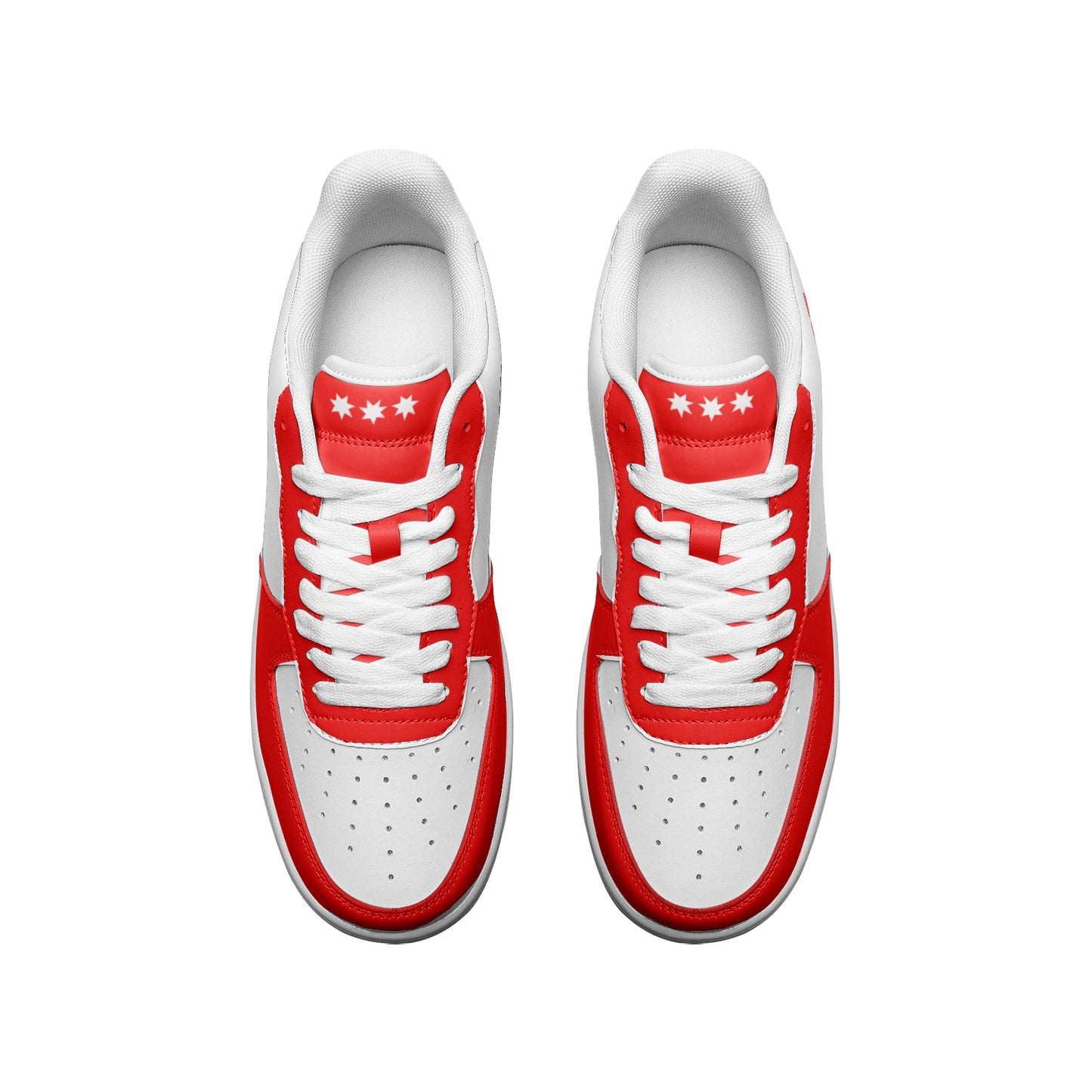 Red Dance Sneakers for Women & Men – Stylish Hip Hop Dancing Shoes – Dance Shoes – Sneakers for Dancing – Dance Print