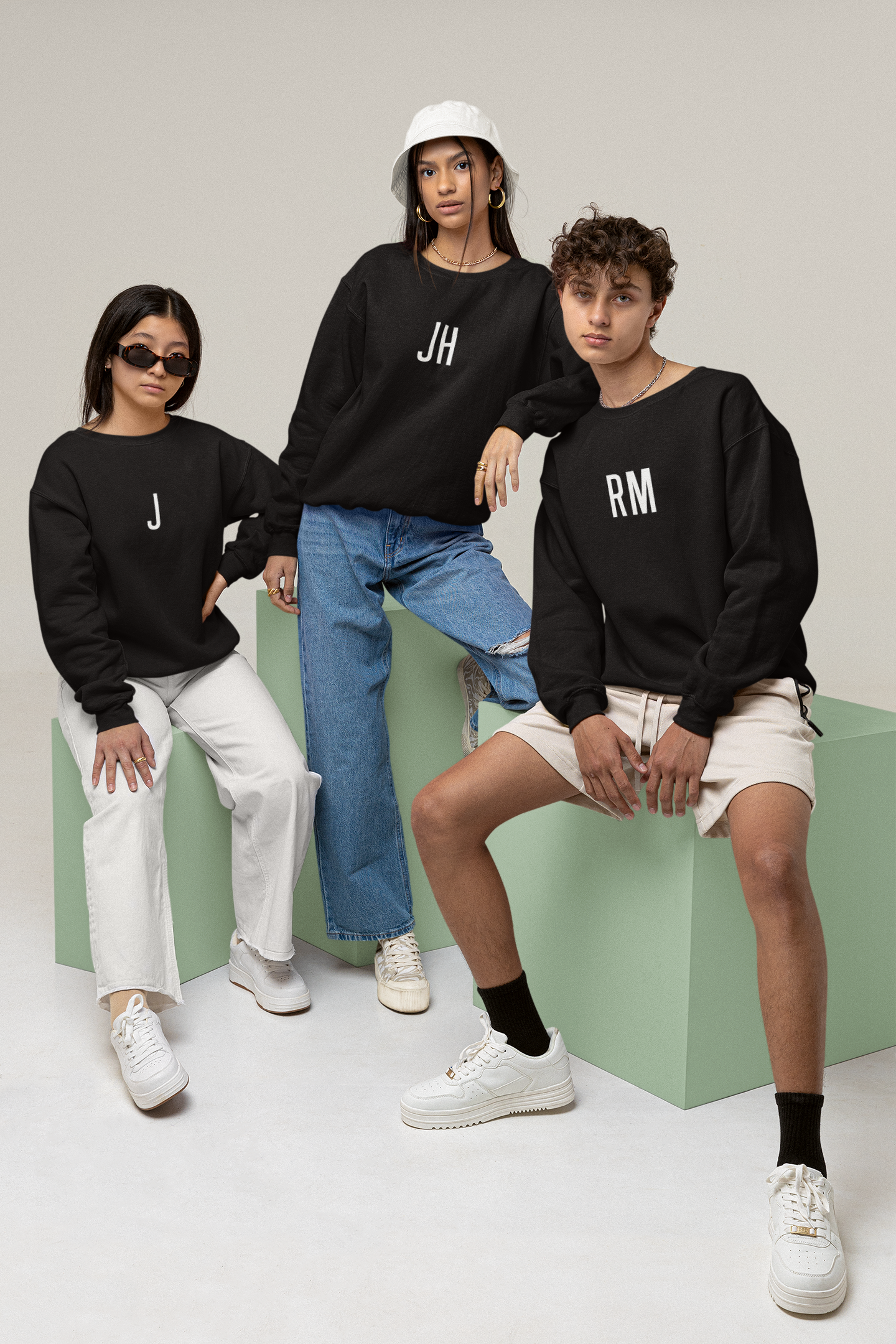 BTS 7th anniversary Sweatshirt RM Crewneck Sweatshirt with letter