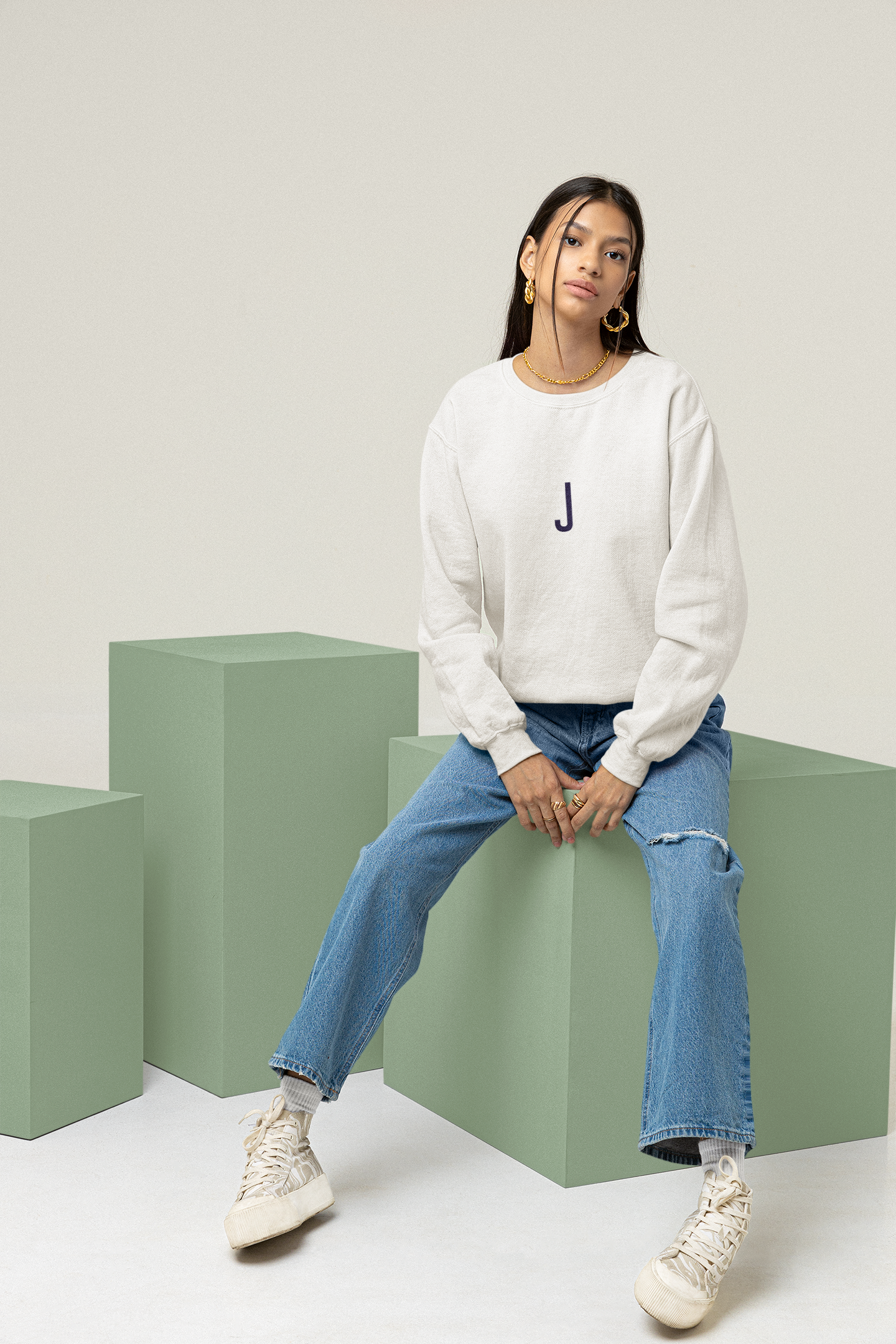 BTS 7th anniversary Sweatshirt Jin Crewneck Sweatshirt with letter