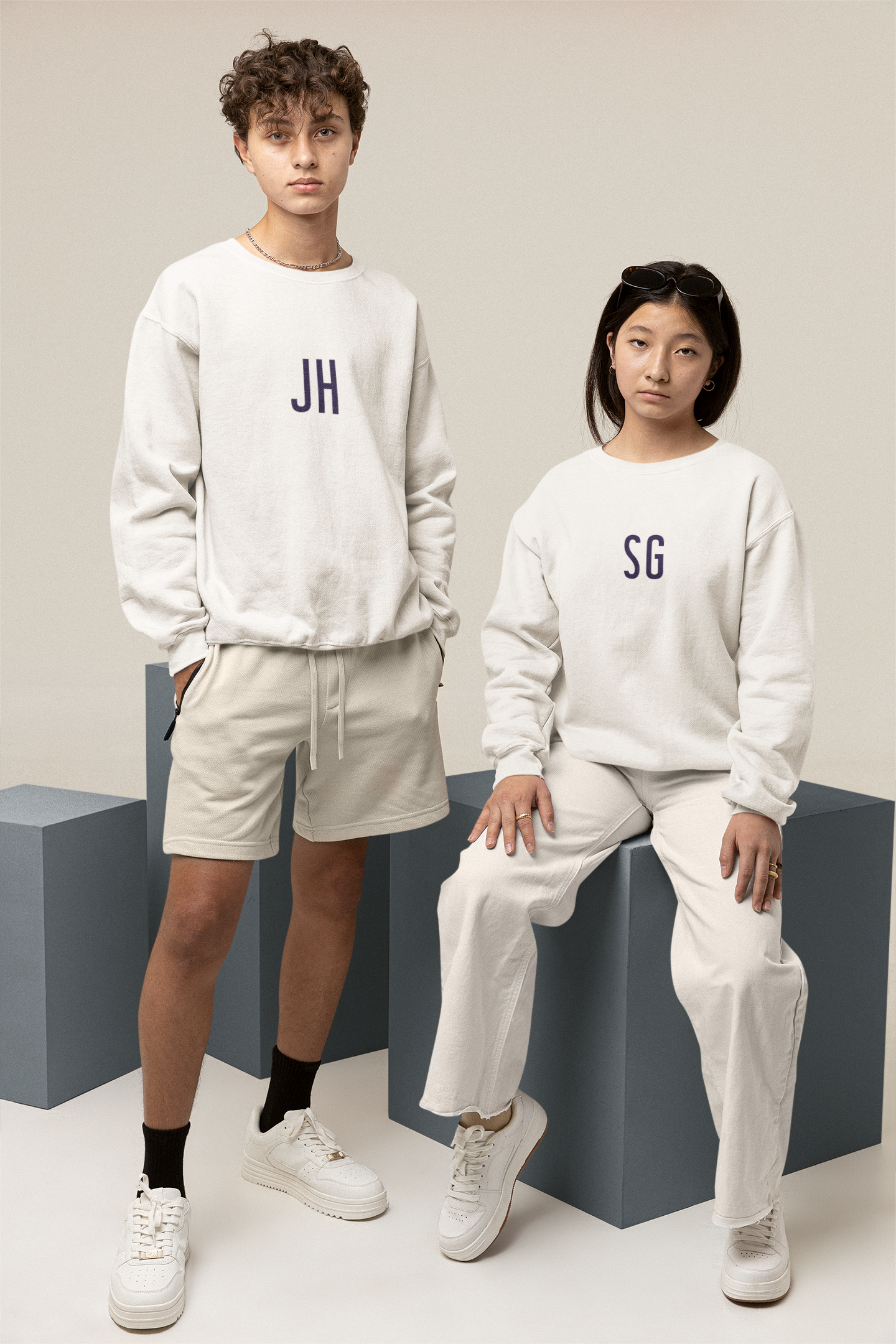BTS 7th anniversary Sweatshirt V Crewneck Sweatshirt with letter
