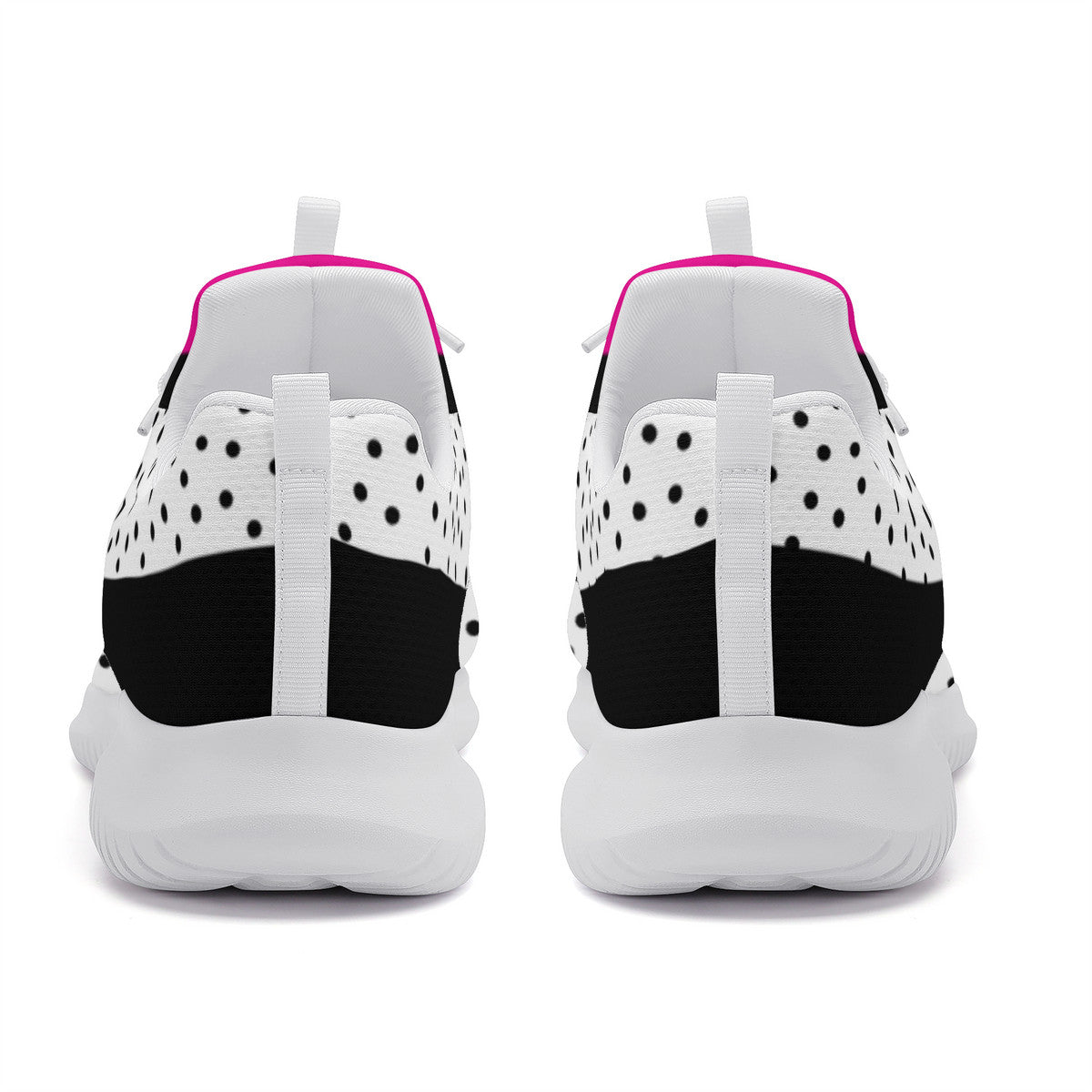 Fitness sneaker - Polka Dot - White