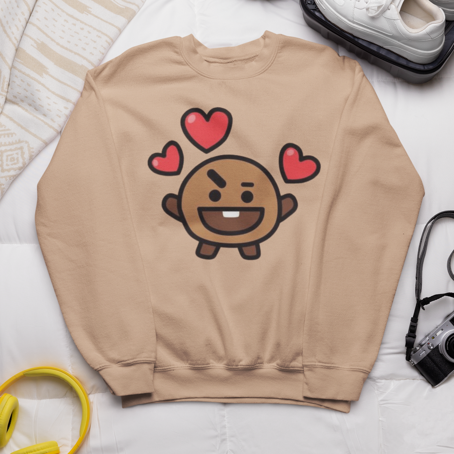 Brown Shooky Sweater | BTS BT21 Merchandise