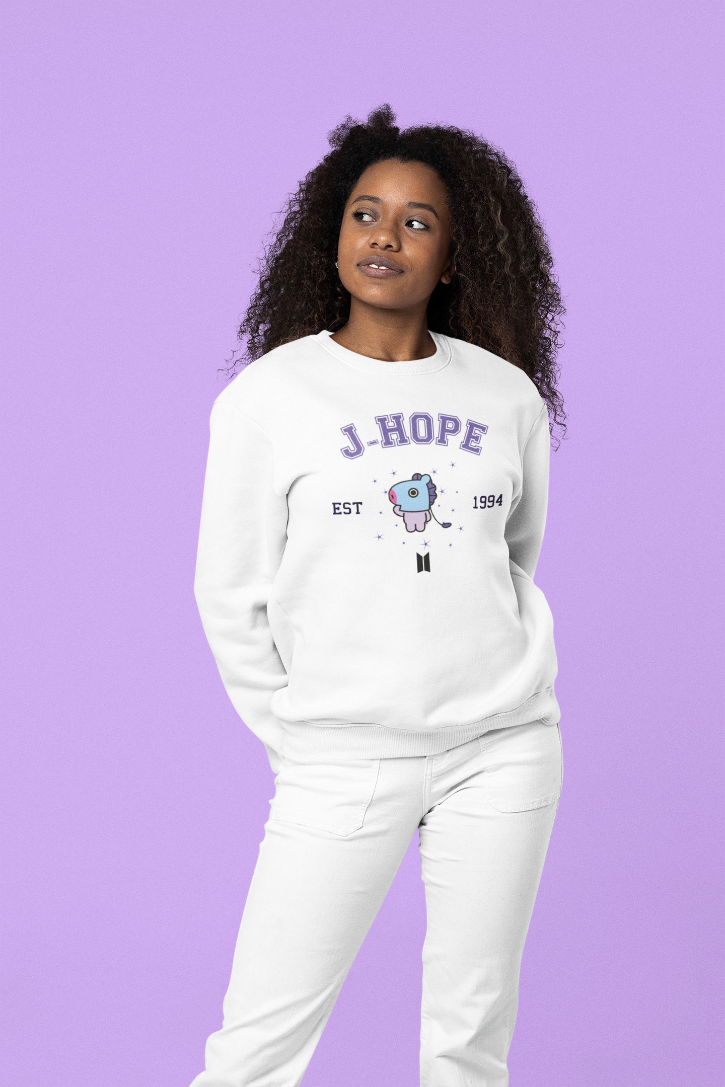 BT21 Mang Sweatshirt BTS J-Hope Sweater